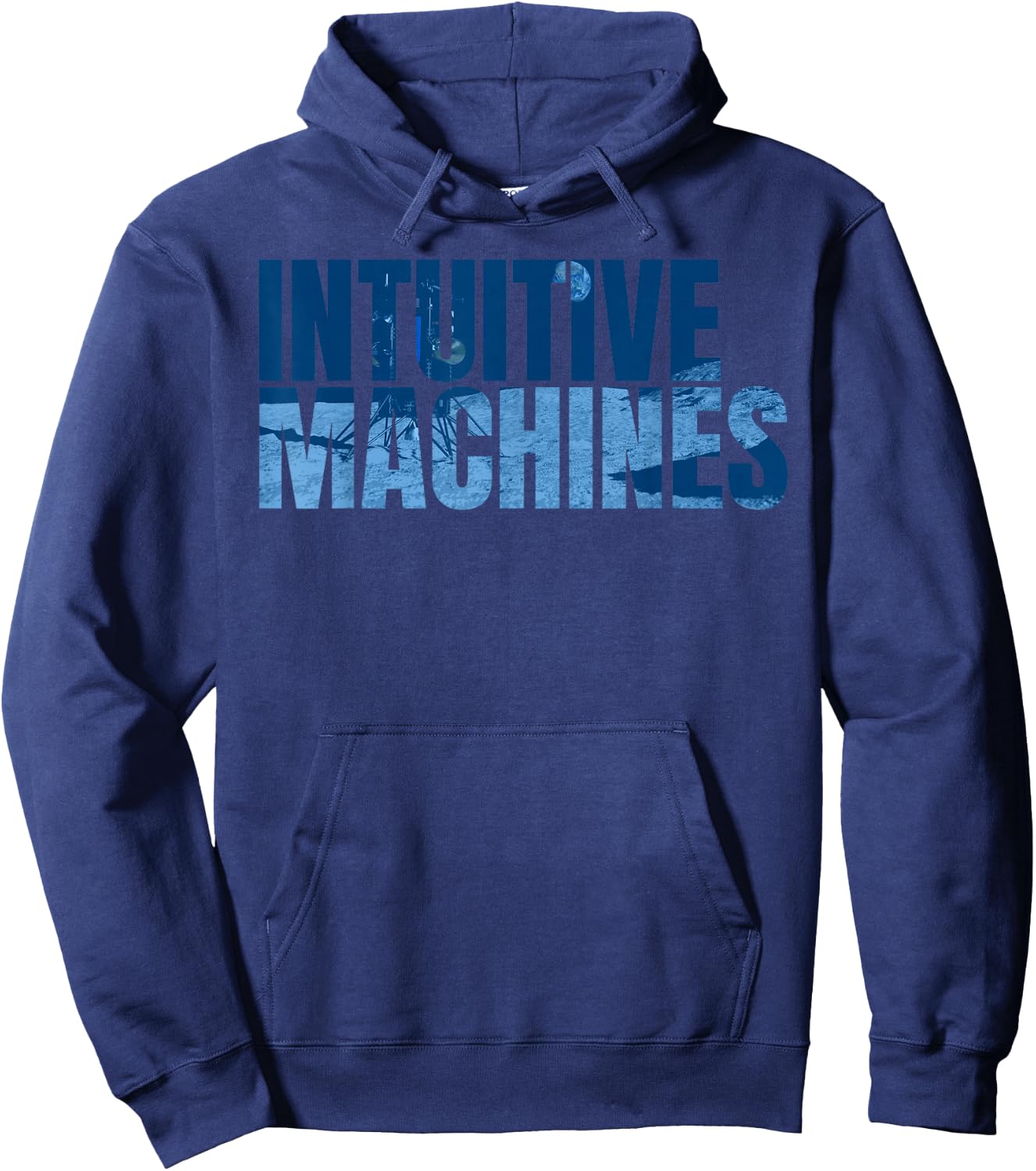 Intuitive Machines IM-1 Window , Black, Small Hoodie - Hoodie | Navy