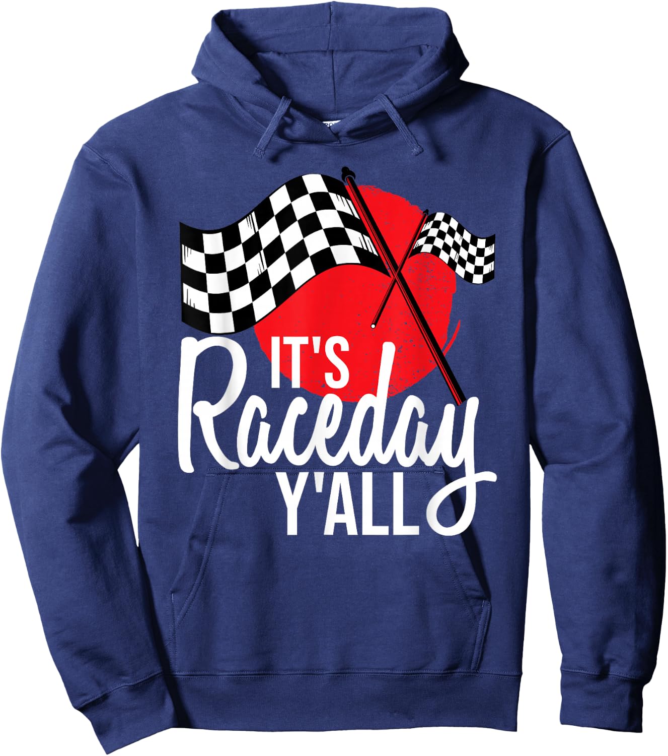 It's Race Day Y'all Drag Racing Hoodie - Hoodie | Navy