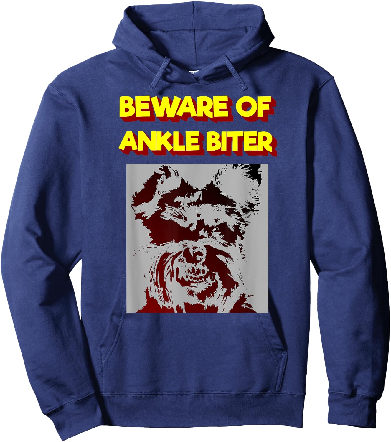 Beware Of Ankle Biter Hoodie - Hoodie | Navy
