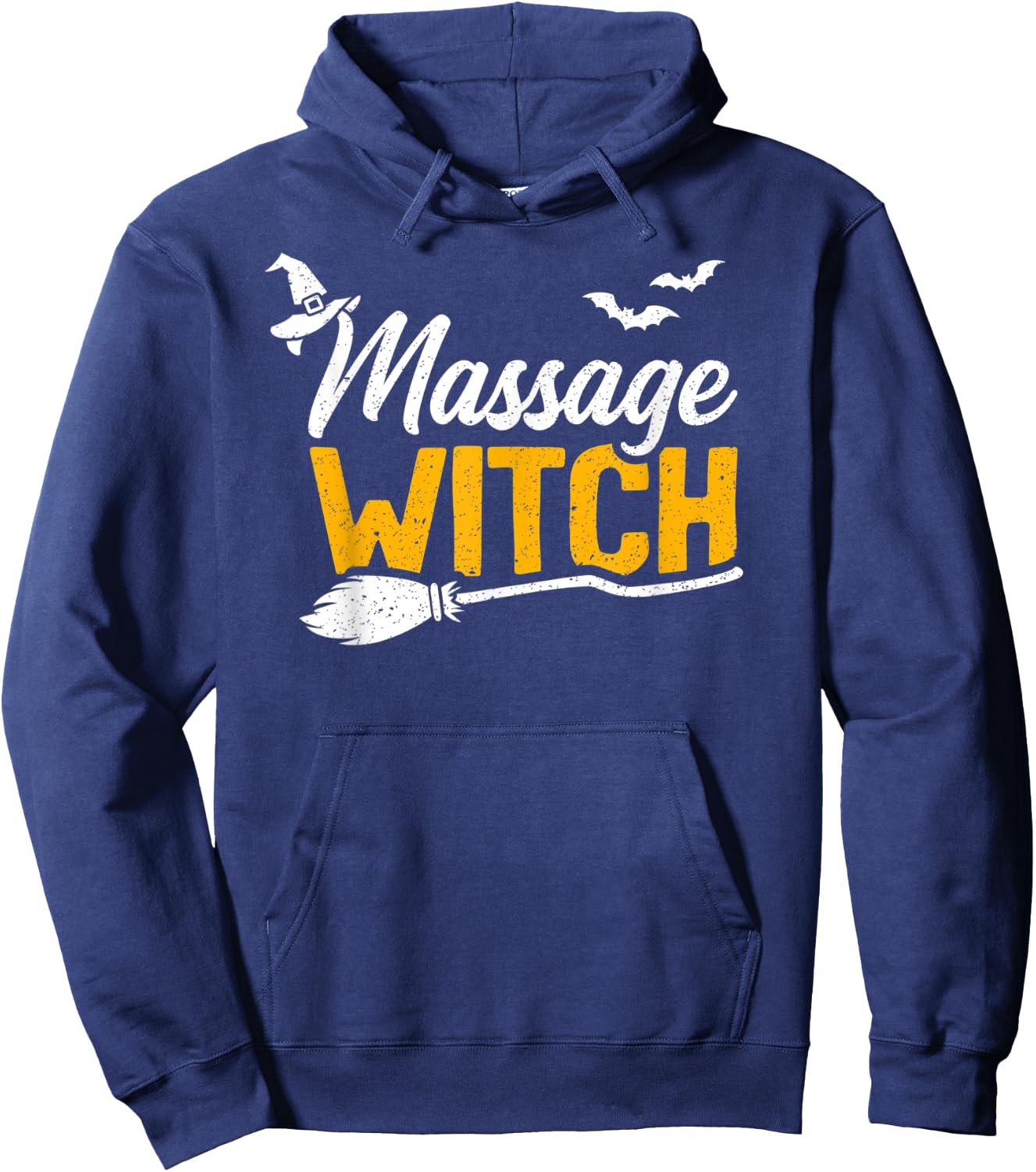 Massage Witch Shirt LMT Halloween Costume Spooky Funny Hoodie - Hoodie | Navy