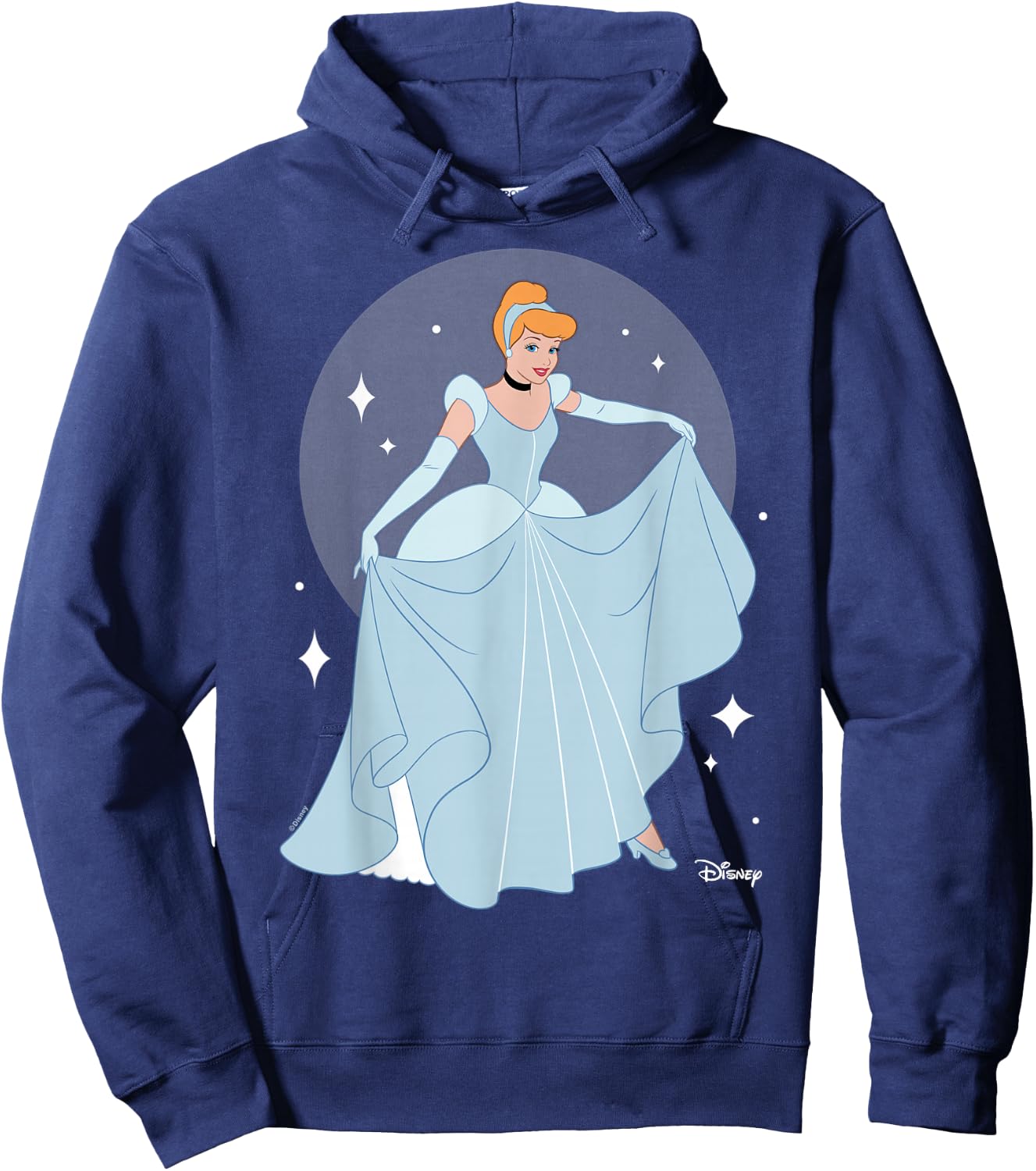 Disney Princess - Cinderella Sparkles Curtesy Hoodie - Hoodie | Navy