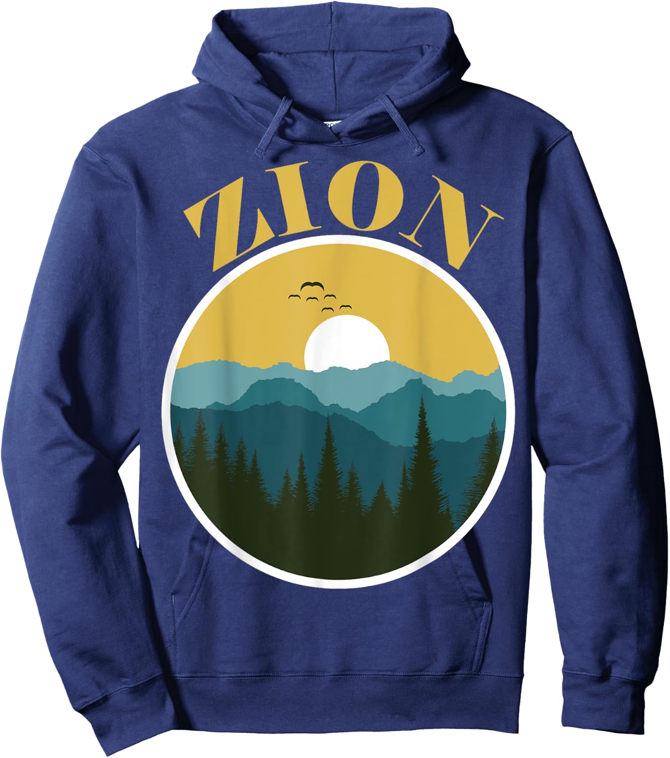 Zion National Park Utah Zion Utah Family Trip and Hiking Hoodie - Hoodie | Navy