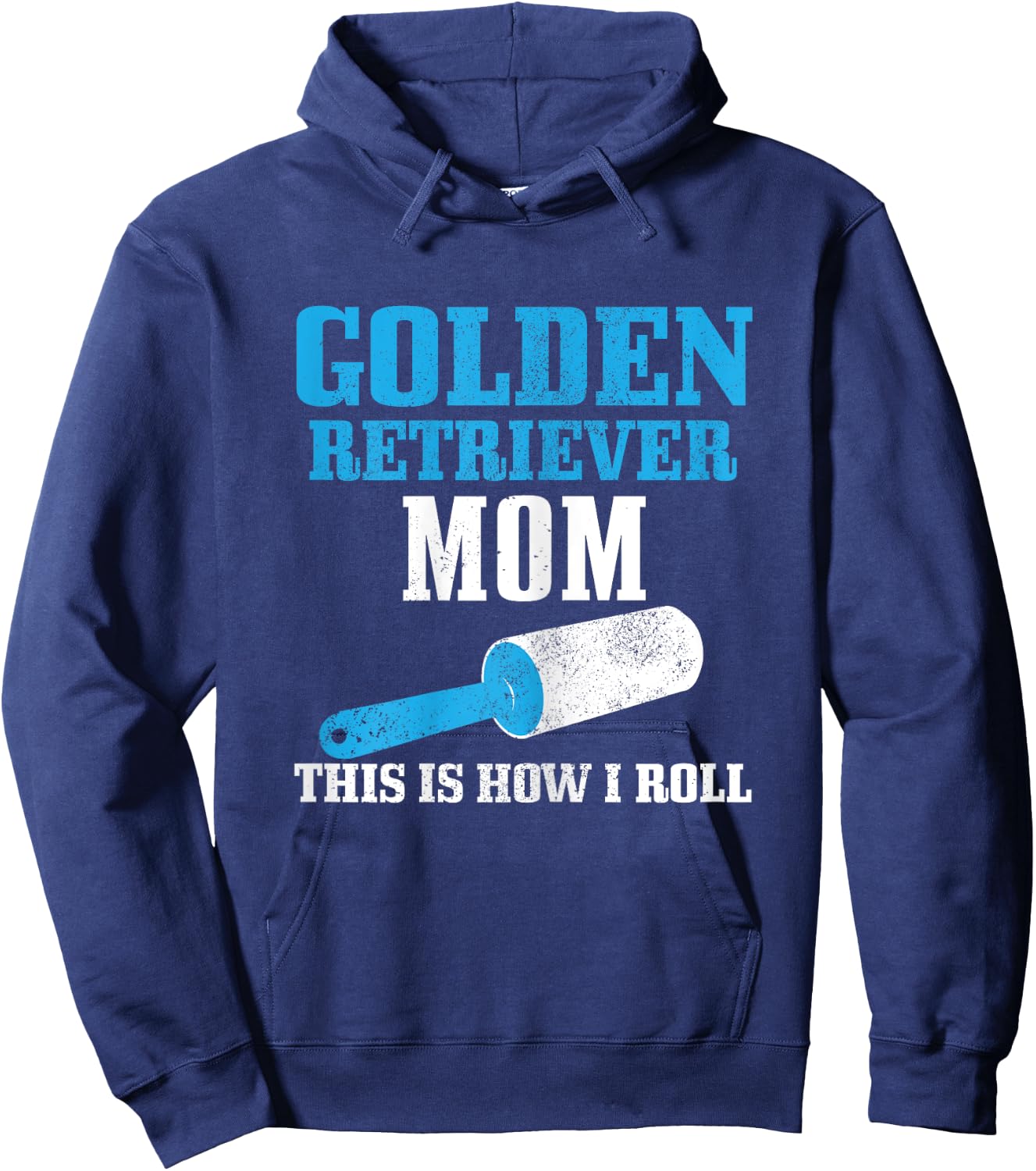 Golden Retriever Mom Dog Hair Funny Golden Retriever Mama Women Hoodie - Hoodie | Navy