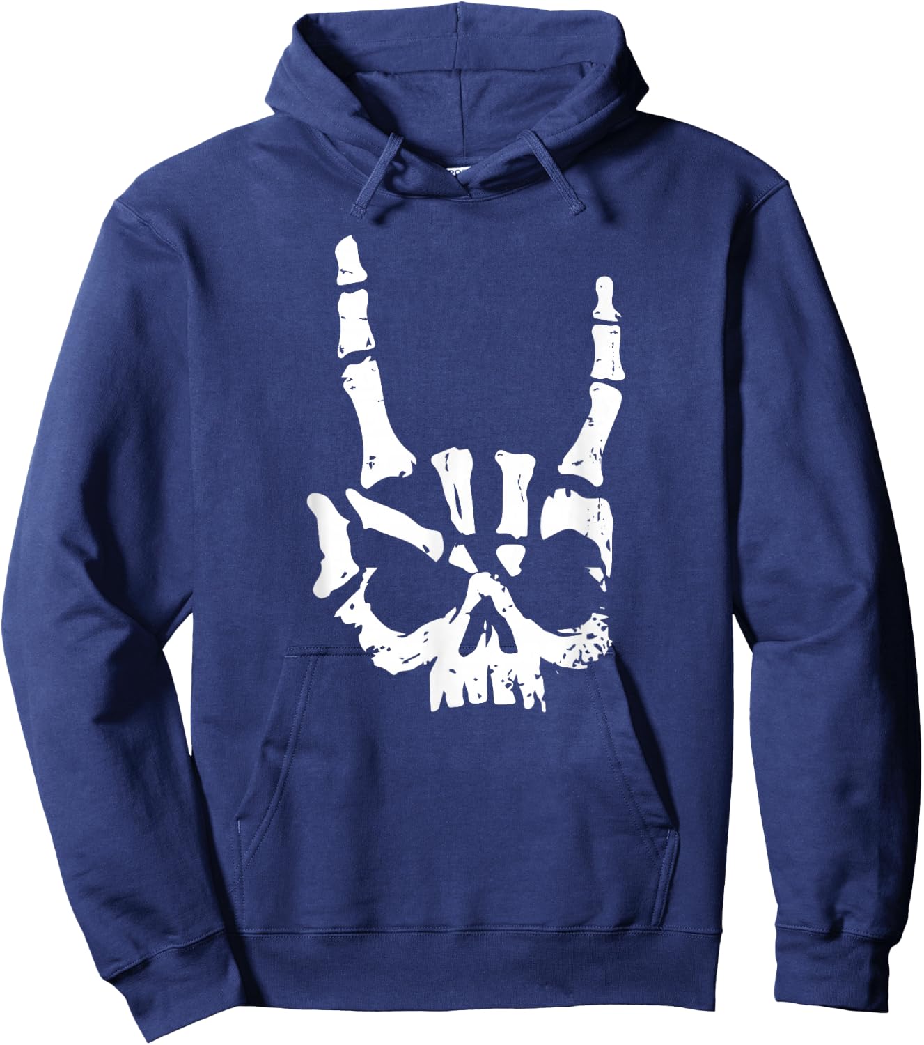 Heavy Metal Rocker Punk Rock Music Hard Rock Hoodie - Hoodie | Navy