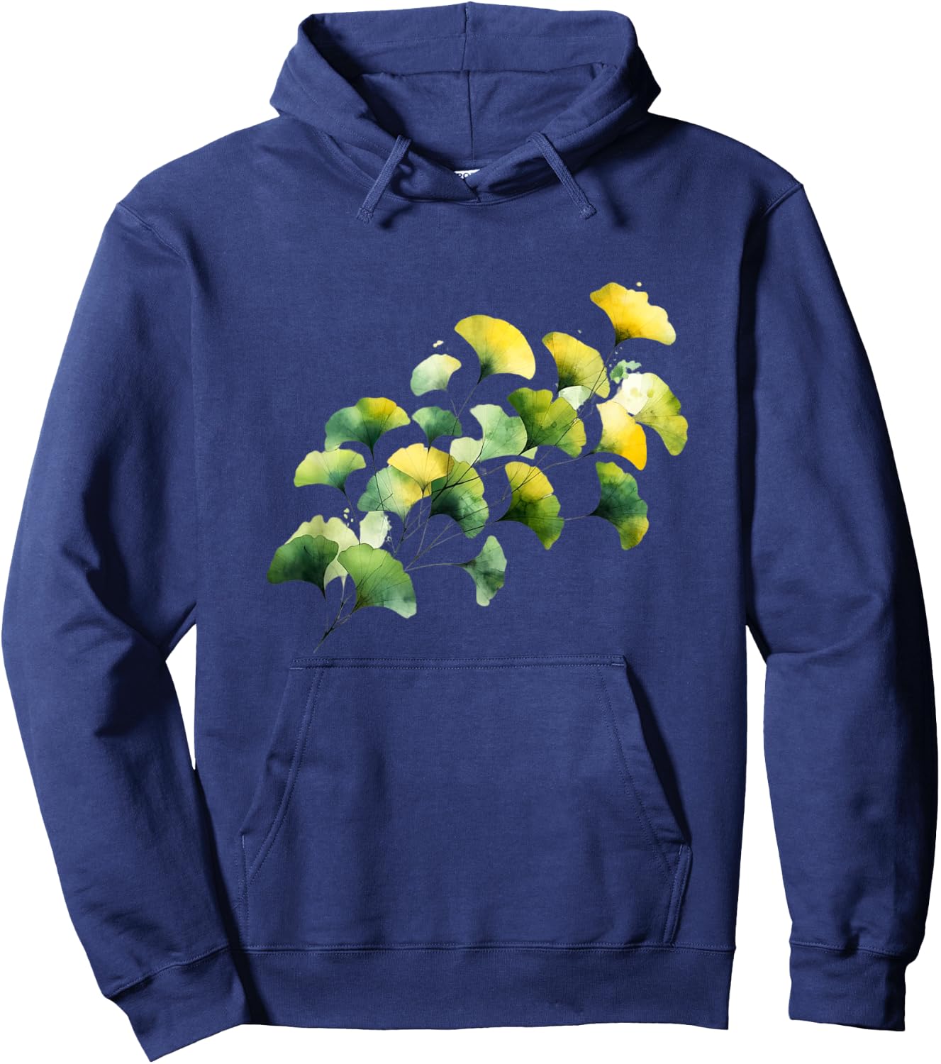 Ginkgo leaves Hoodie - Hoodie | Navy