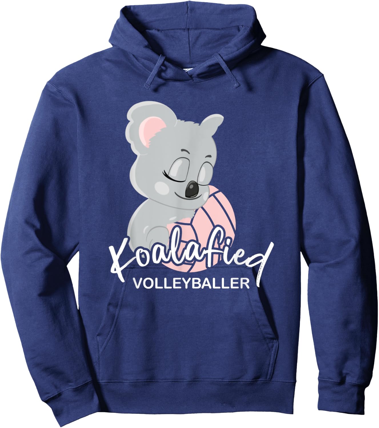 Koalafied Volleyballer I Volleyball Beach Volleyball Women's Hoodie - Hoodie | Navy