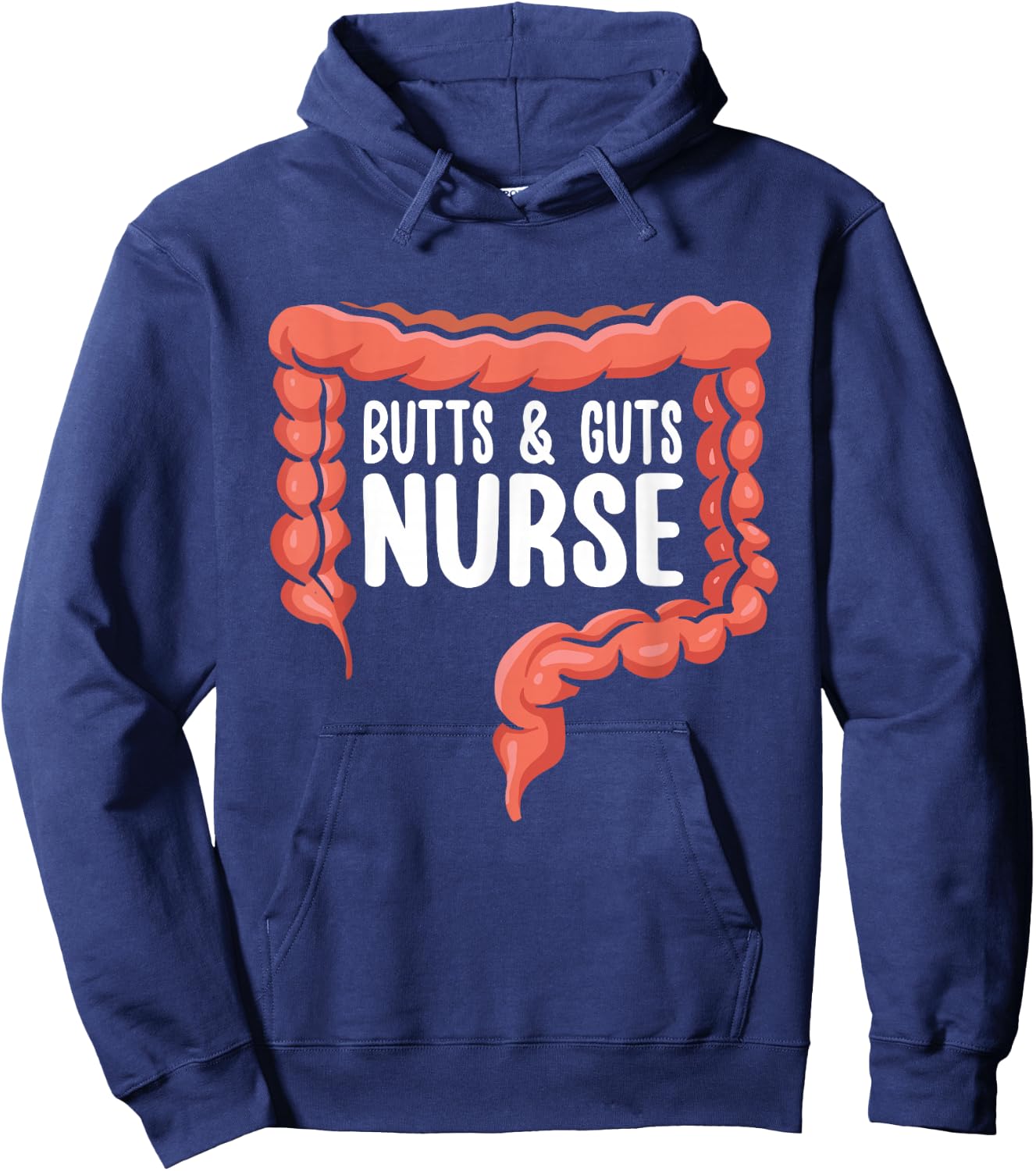 Gastroenterology Butts & Guts Nurse Endoscopy Colonoscopy Hoodie - Hoodie | Navy