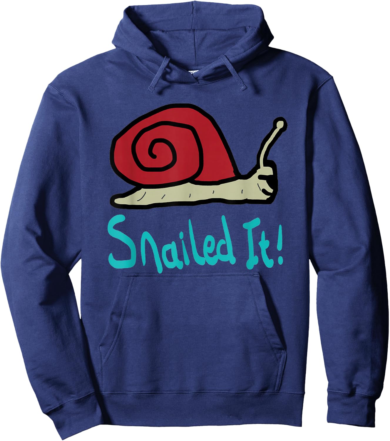 Snailed It Hoodie - Hoodie | Navy