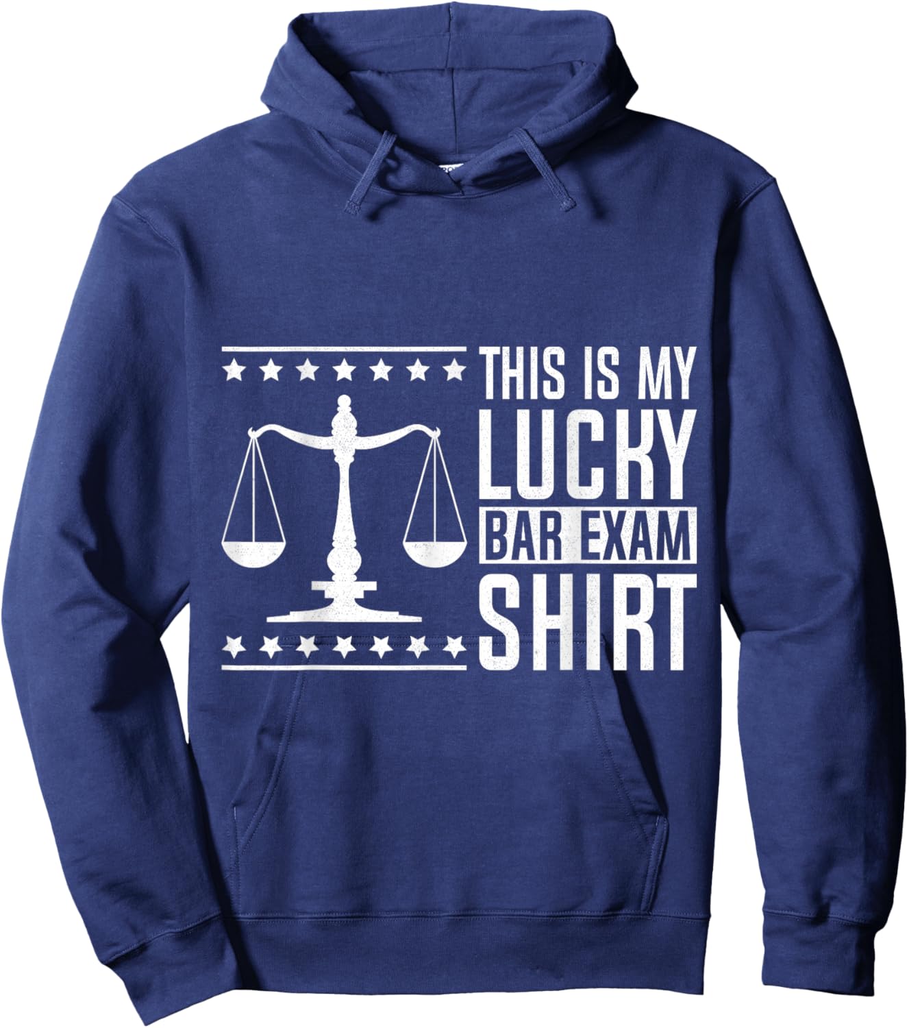 This Is My Lucky Bar Exam Hoodie - Hoodie | Navy