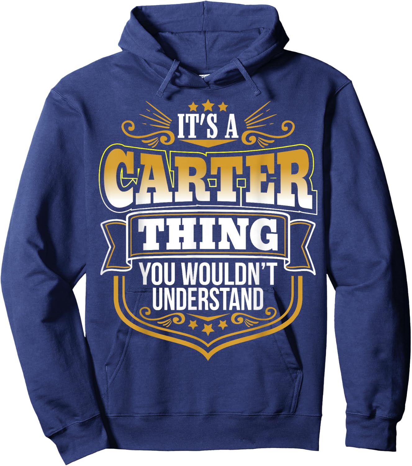 It's a CARTER thing you wouldn't Understand Xmas Hoodie - Hoodie | Navy