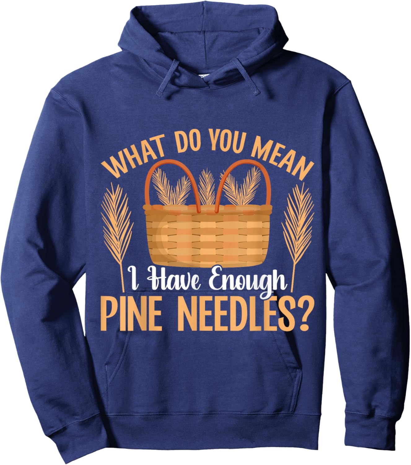 Basket Weaving Supplies Hoodie - Hoodie | Navy