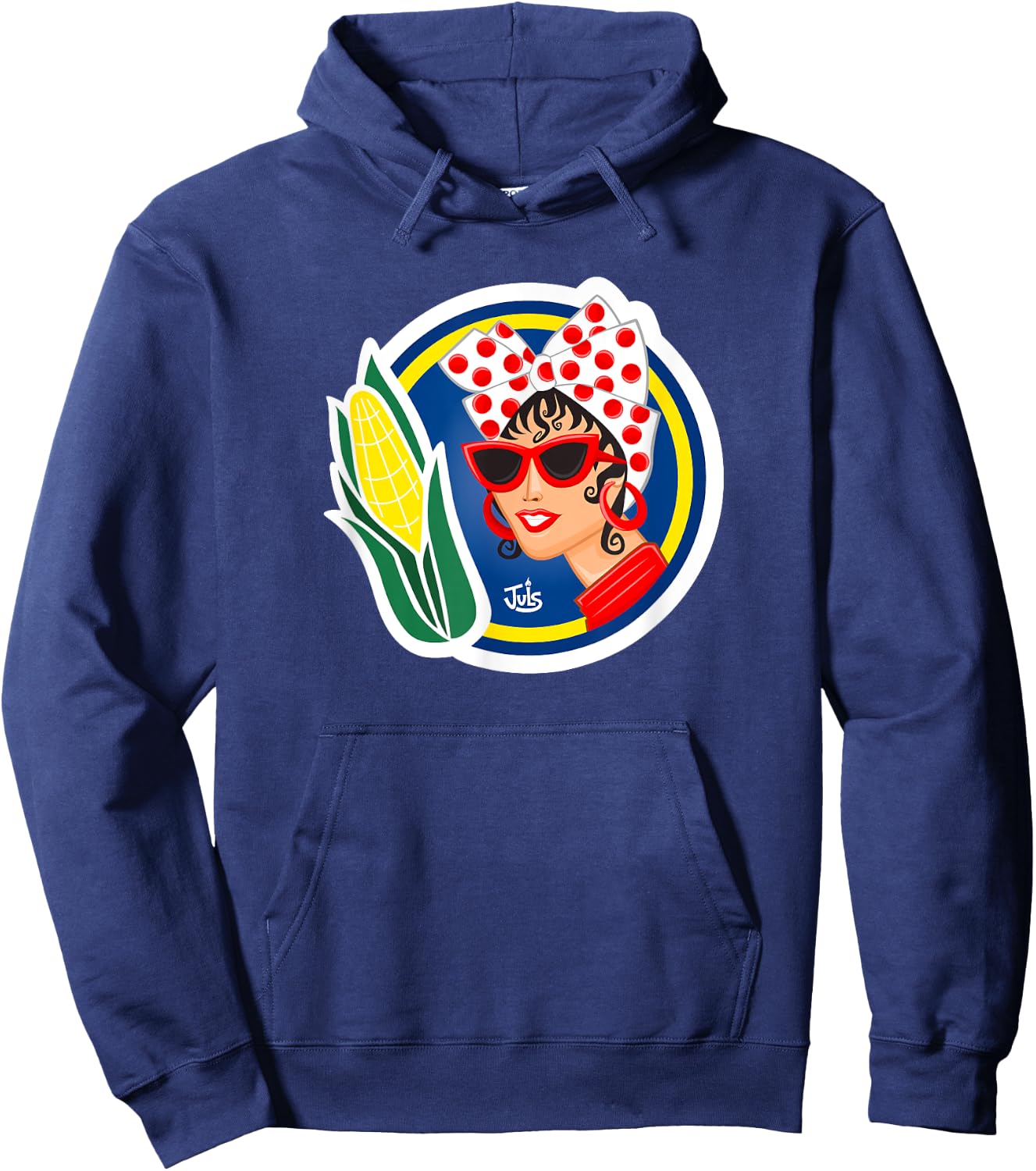 El pan de Venezuela Hoodie - Hoodie | Navy