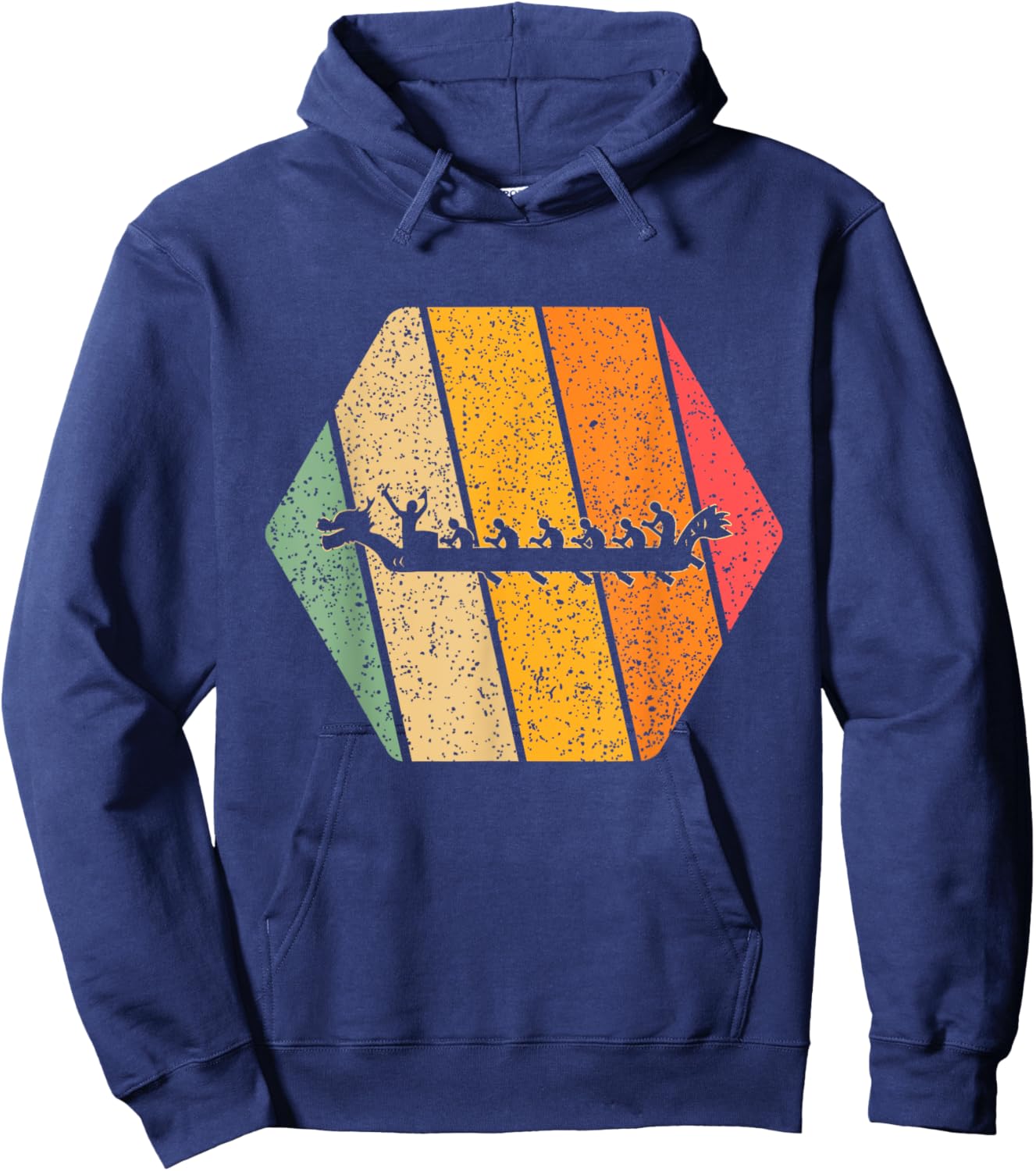 Paddle Dragon Boat Hoodie - Hoodie | Navy