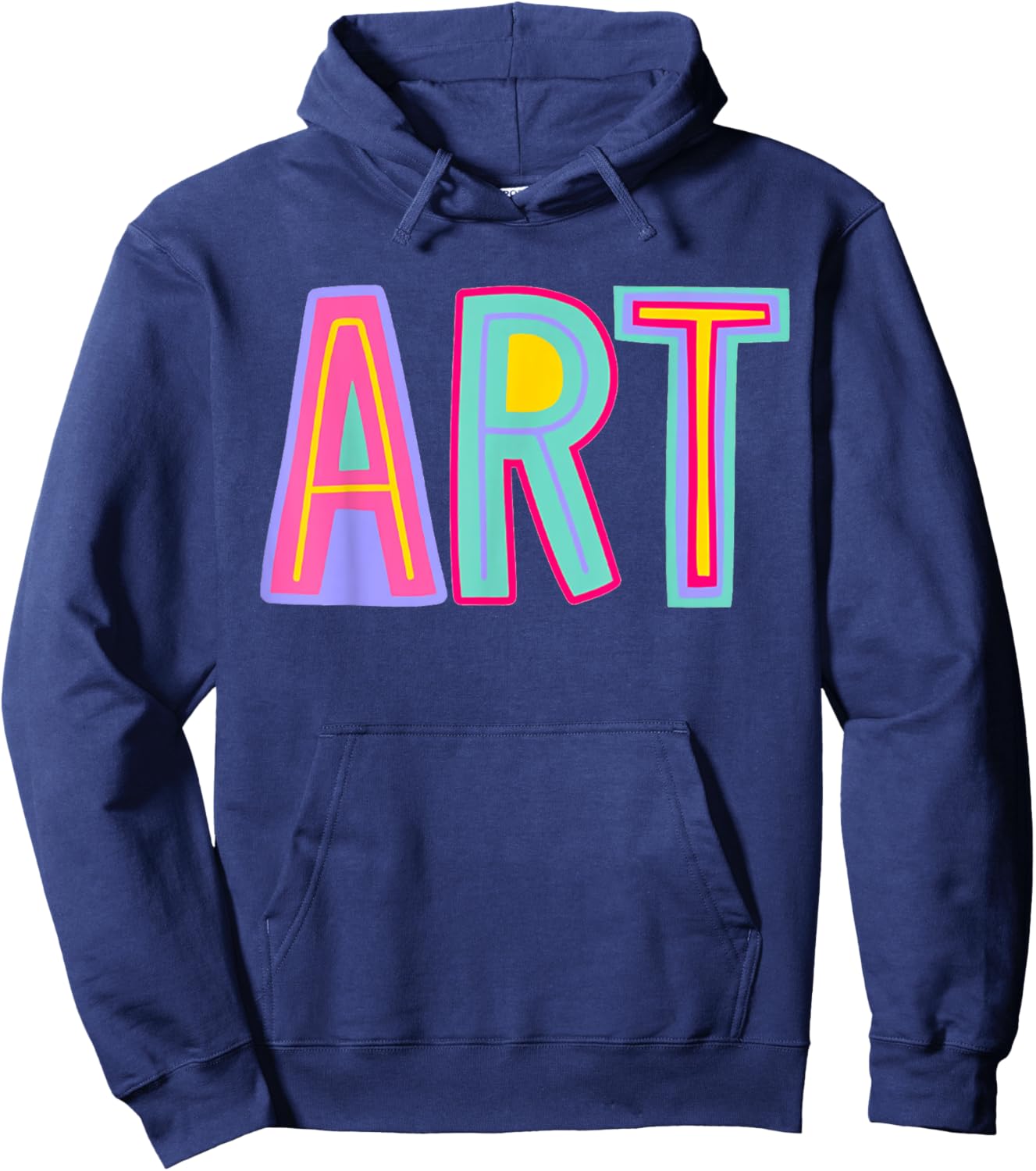 Art Teacher Happy First Day Of School Artist Back To School Hoodie - Hoodie | Navy