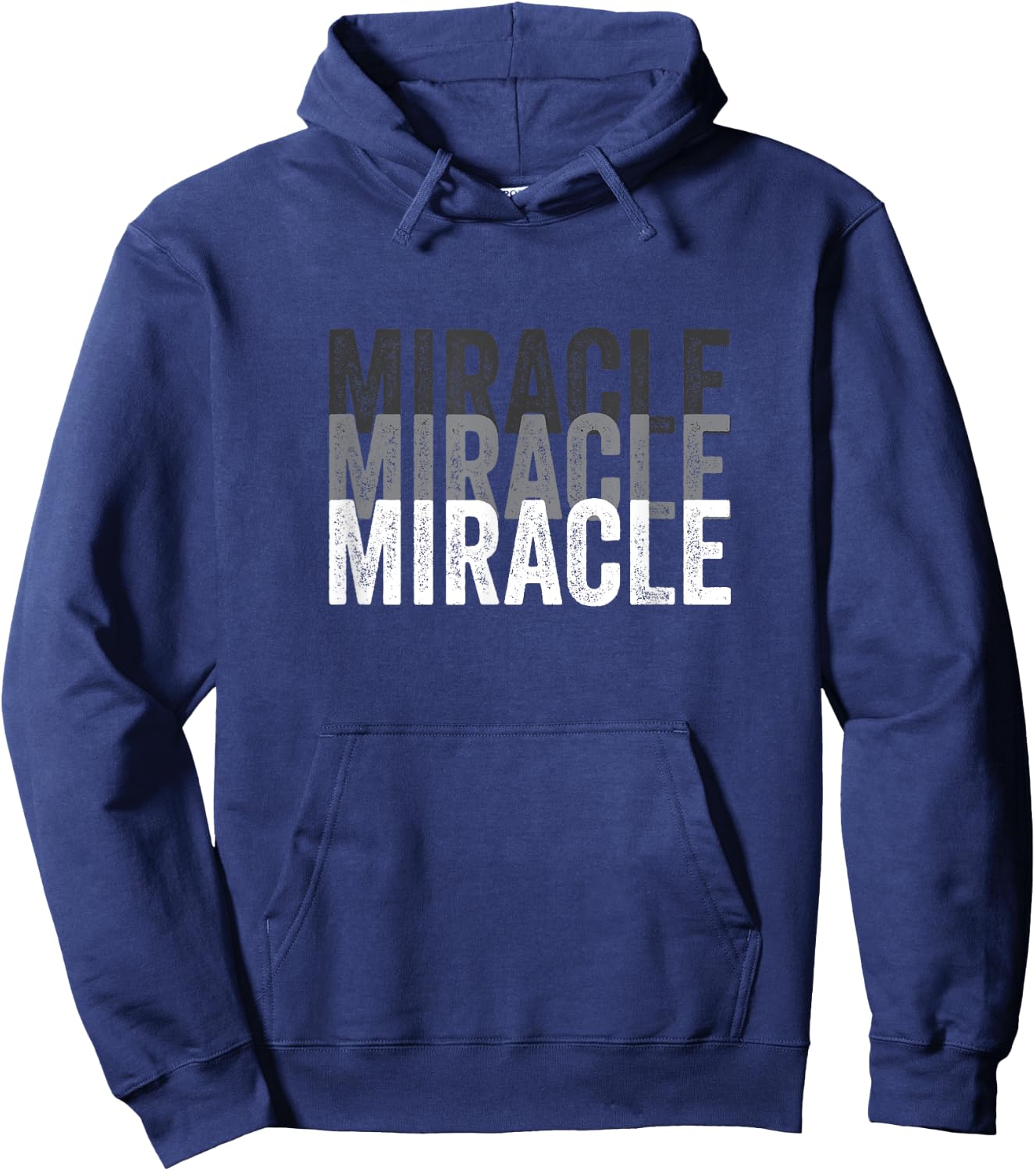 Miracle A That Says Miracle Hoodie - Hoodie | Navy