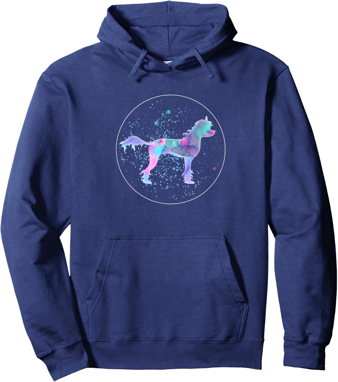 Chinese Crested Hoodie - Hoodie | Navy