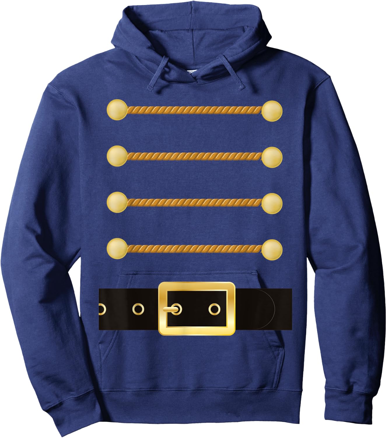 Nutcracker Character Soldier Costume Uniform Funny Christmas Hoodie - Hoodie | Navy