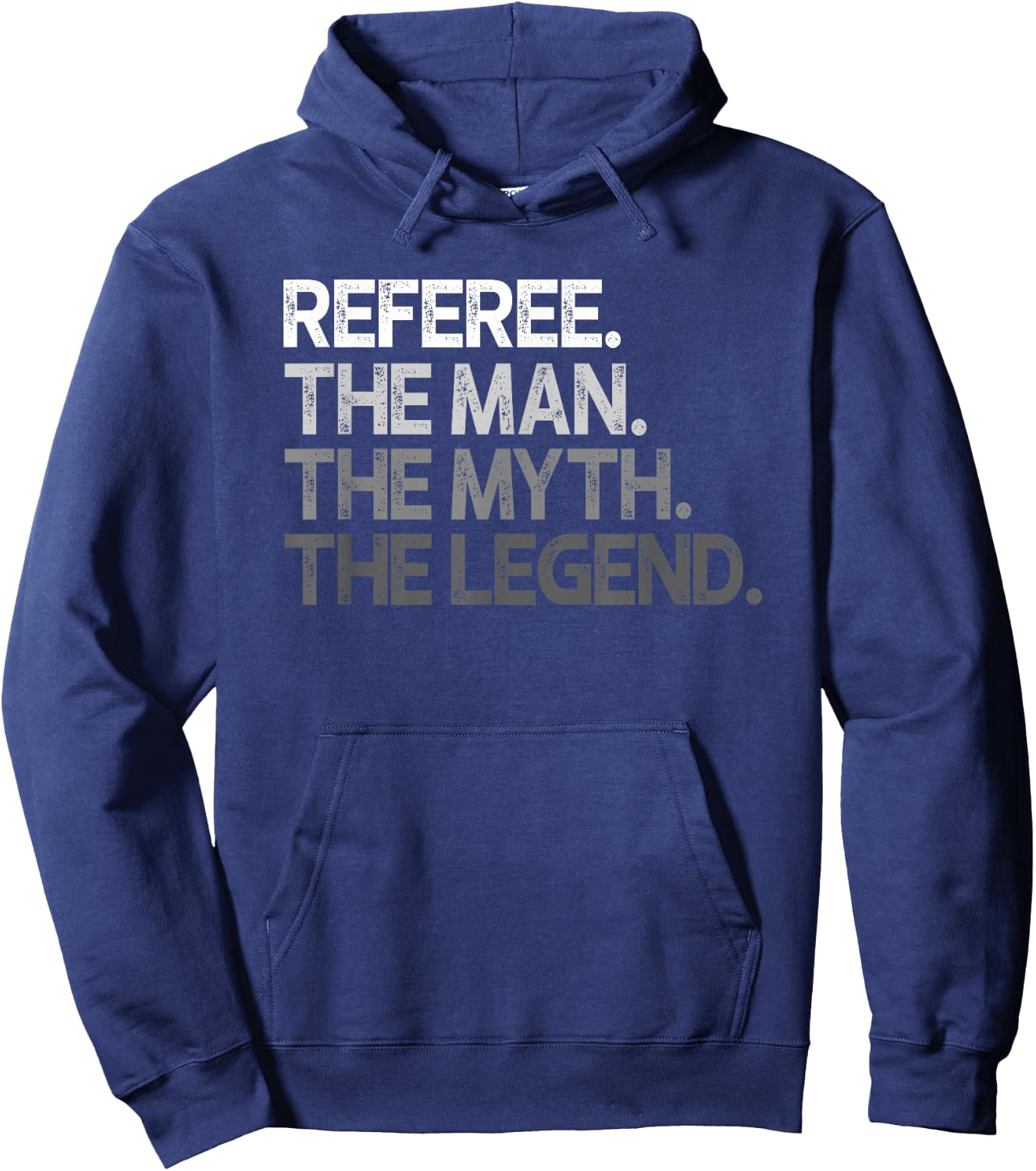 Referee Design The Man Myth Legend Hoodie - Hoodie | Navy