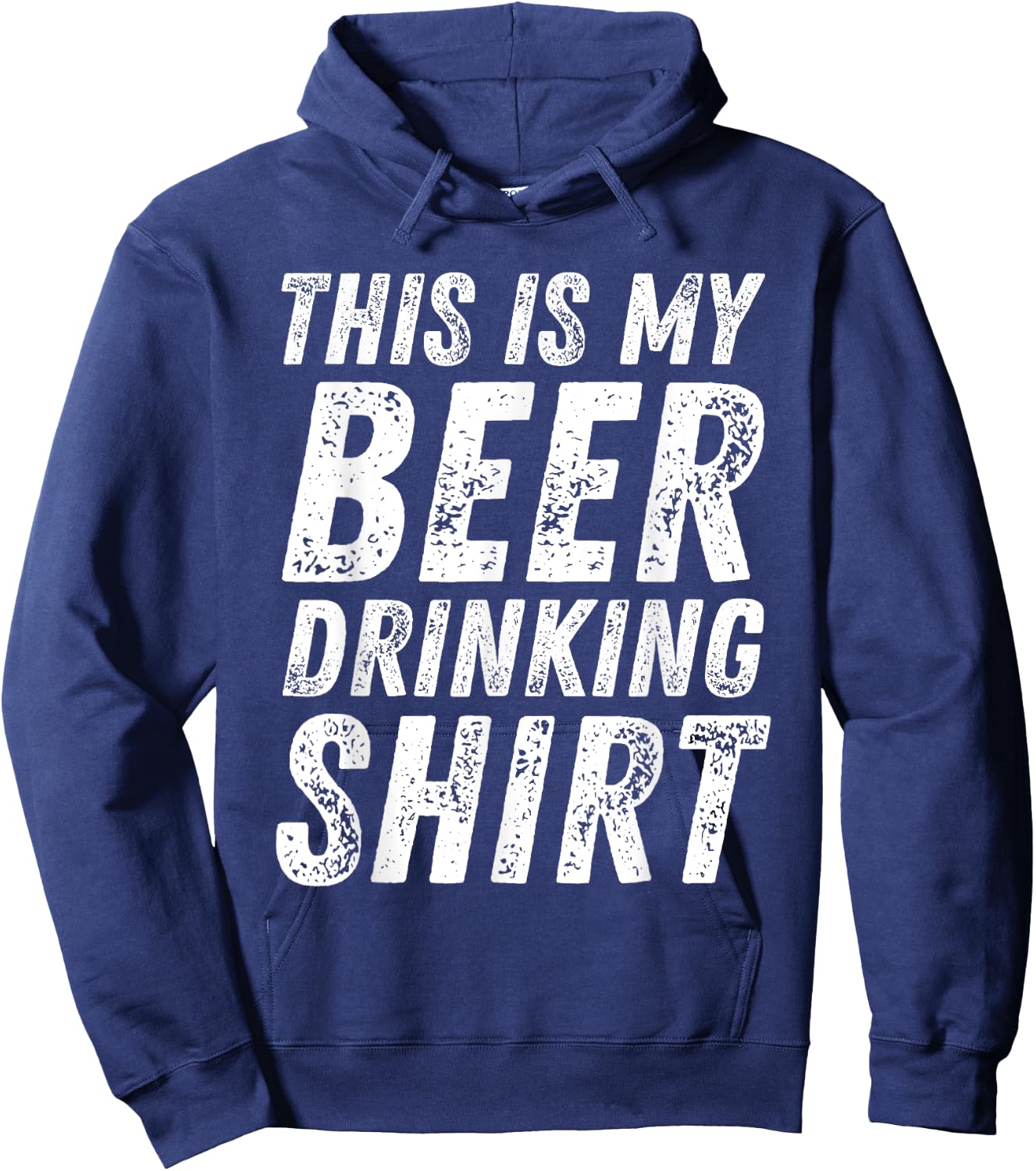 This Is My Beer Drinking Shirt Funny Saying Hoodie - Hoodie | Navy