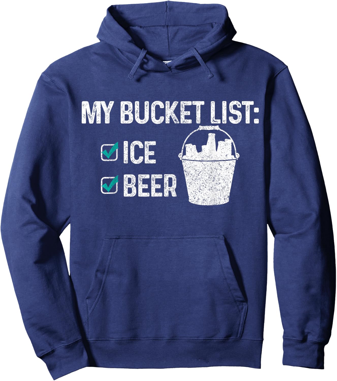 Beer Party Bucket List Mallorca Drinking Funny Malle Team Women Hoodie - Hoodie | Navy