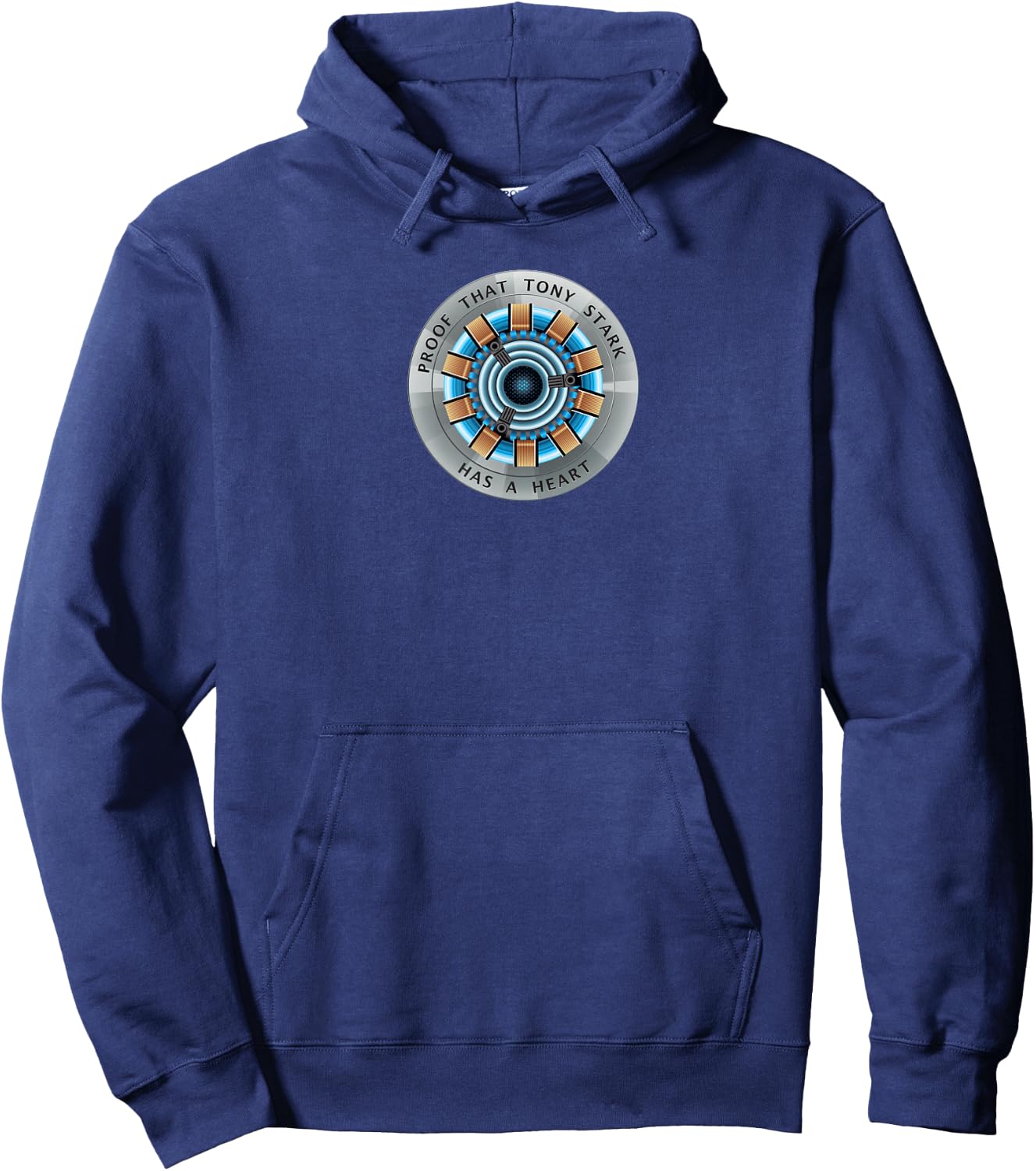 Marvel Avengers Endgame Tony Stark Has a Heart Hoodie - Hoodie | Navy