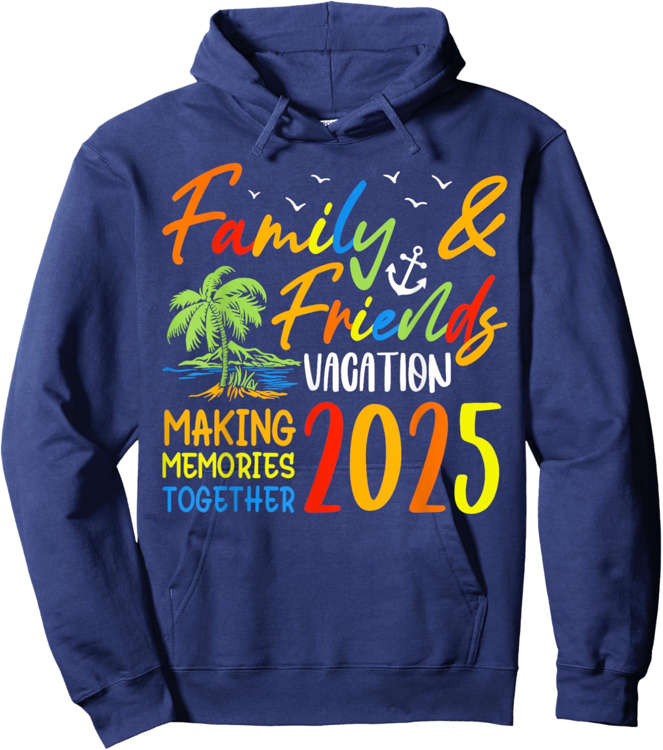 Florida Family Trip 2025 Making Memories Family Vacation Hoodie - Hoodie | Navy