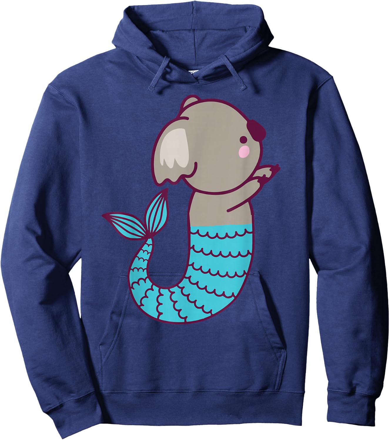 Koala Shirt Women Mermaid Girls Mermaid Gifts Koala Hoodie - Hoodie | Navy