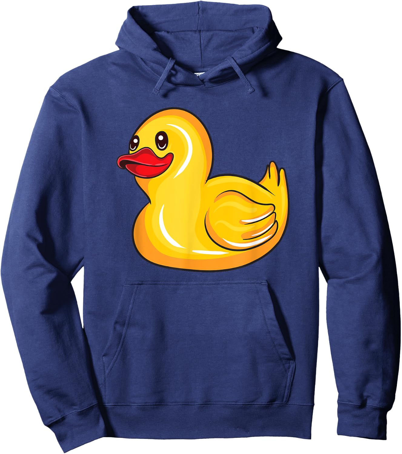 Cute Rubber Duck Gift Toddlers Men Women Funny Duckling Hoodie - Hoodie | Navy