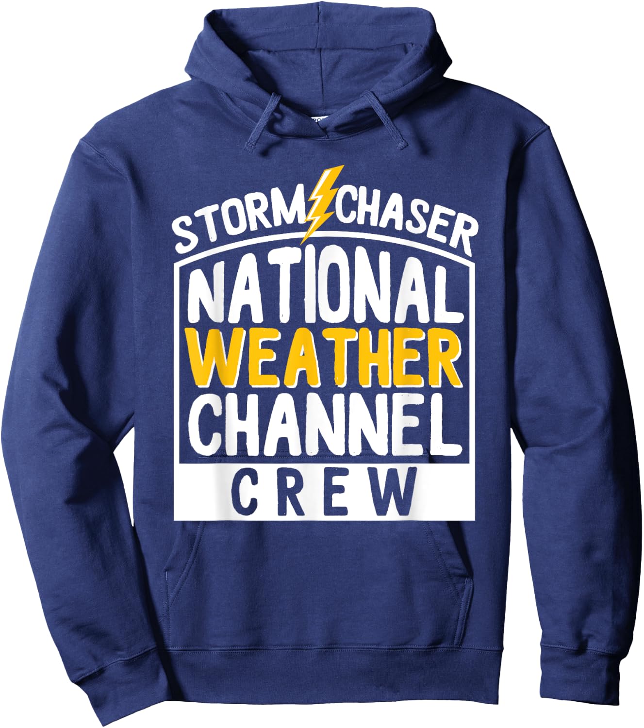 Storm Chase - National Weather Channel Crew Hoodie - Hoodie | Navy