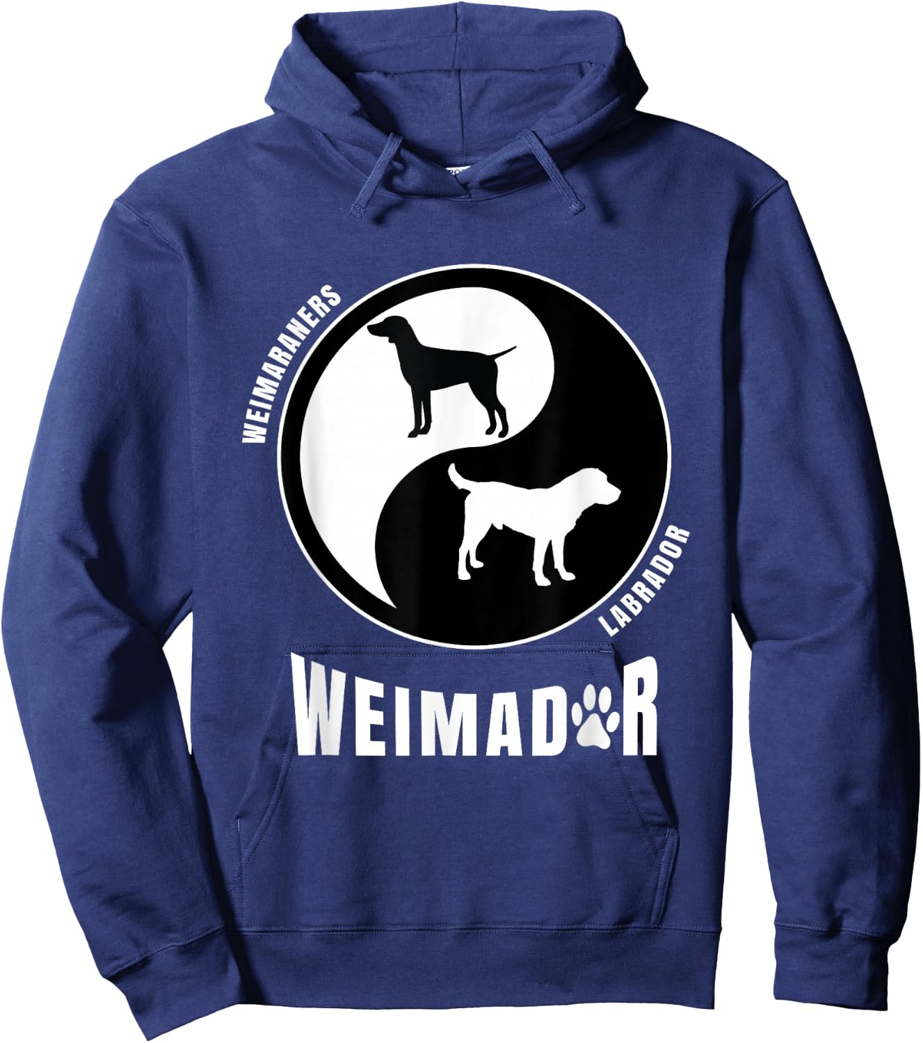 Weimador Dog Lovers Shirt | Breeders Gift | Pet Weimador Women Kids Hoodie - Hoodie | Navy