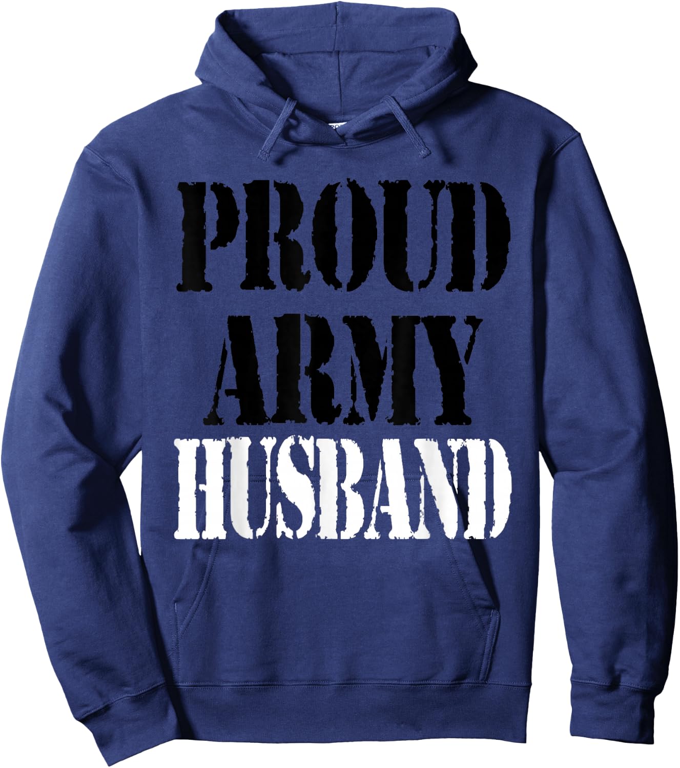 Proud Army Husband Hoodie - Hoodie | Navy