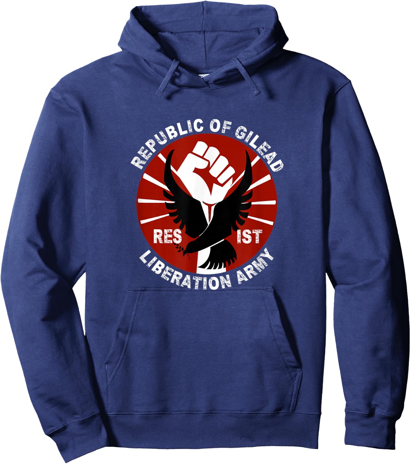 RESIST- Gilead Liberation Army Civil Rights Activism Hoodie - Hoodie | Navy