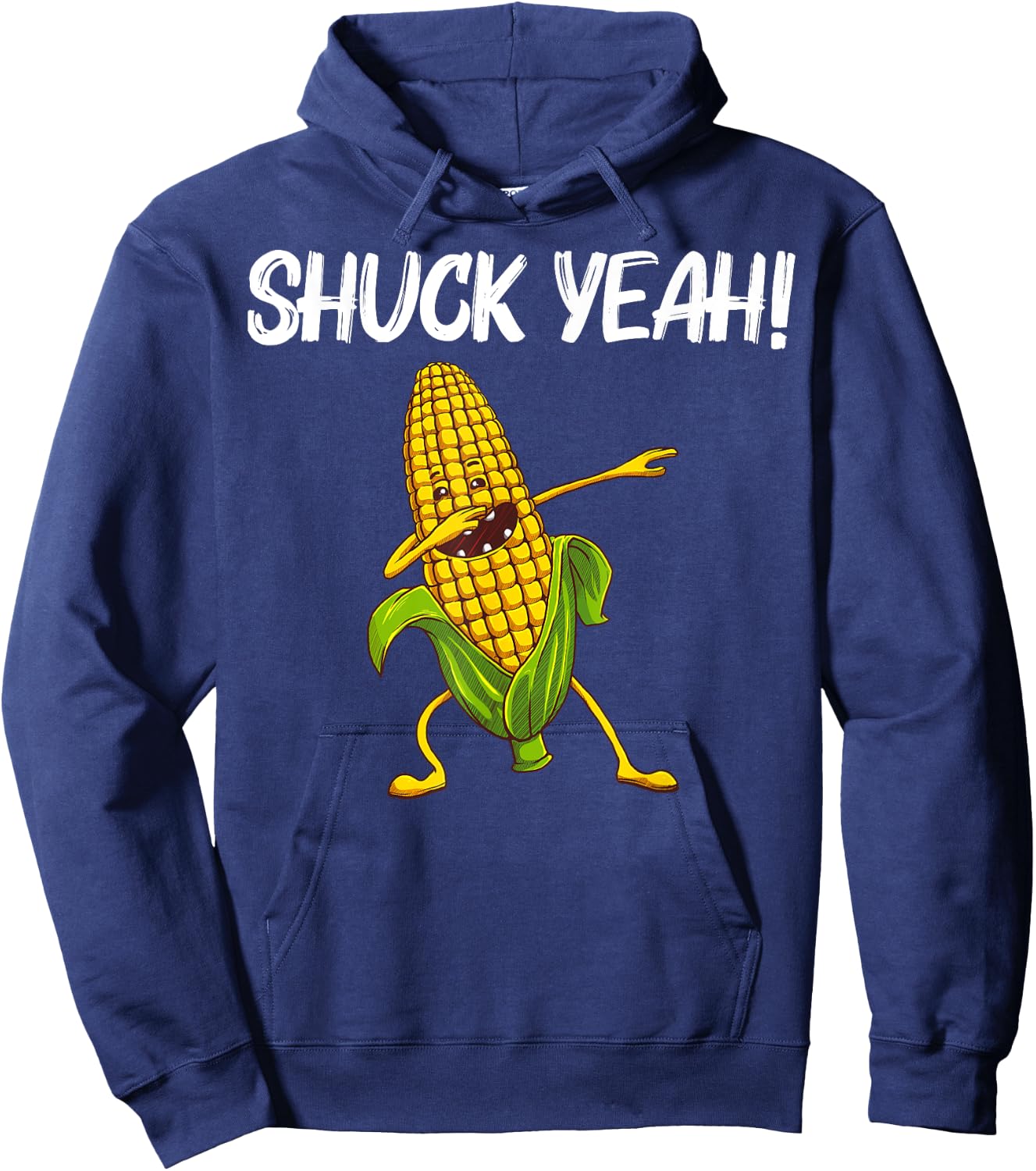 Funny Corn Gift Women Corn On The Cob Costume Farmer Hoodie - Hoodie | Navy