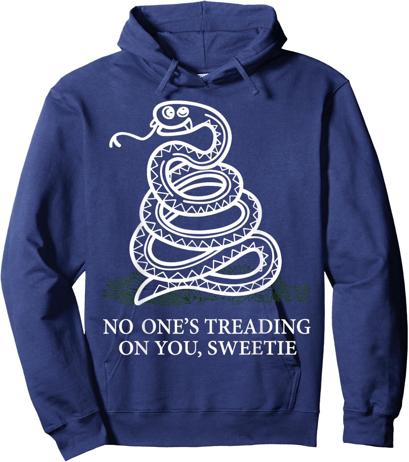 No One's Treading On You, Sweetie Snake Hoodie - Hoodie | Navy