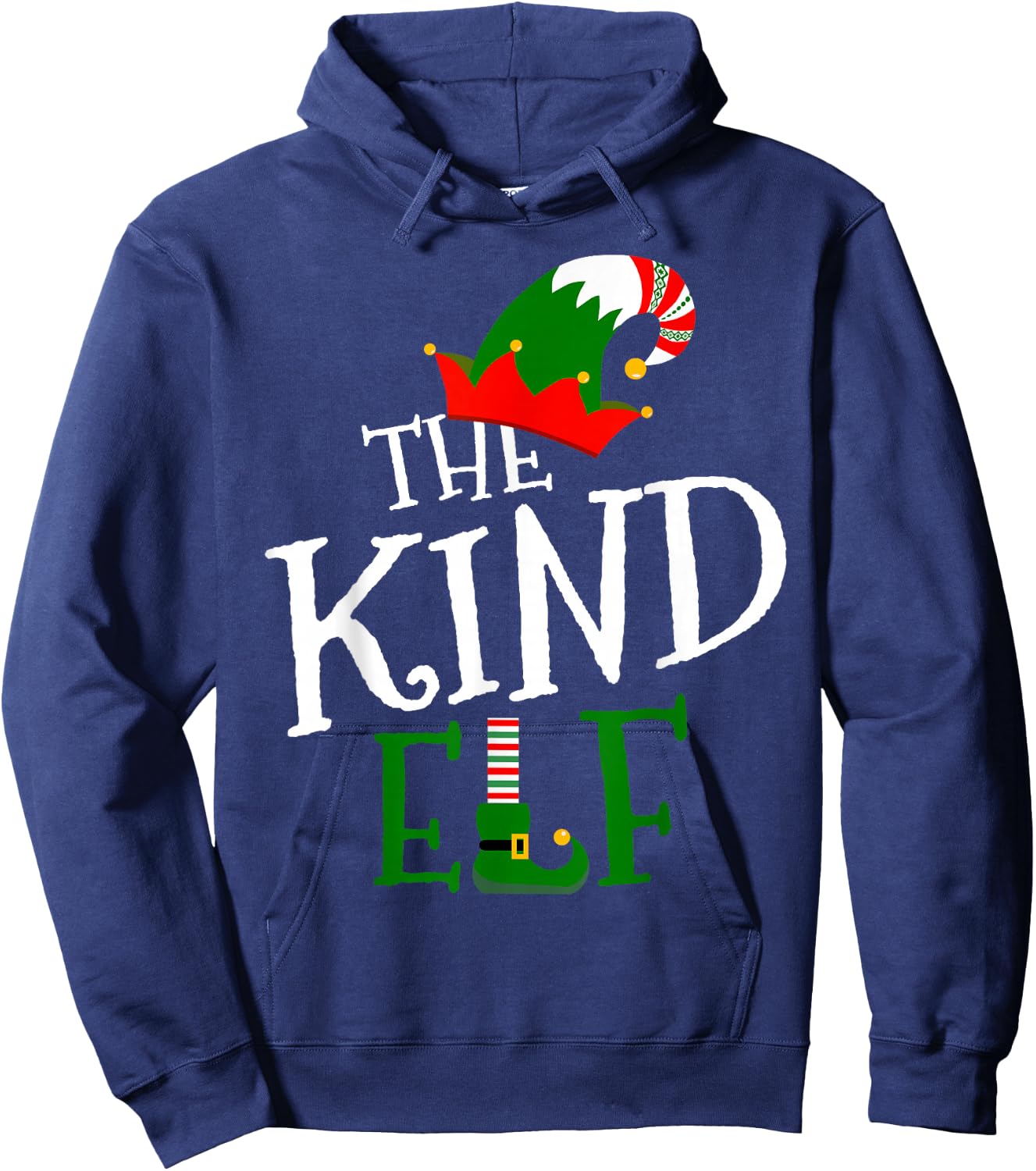 The Kind Elf Family Matching Group Gift Christmas Costume Hoodie - Hoodie | Navy