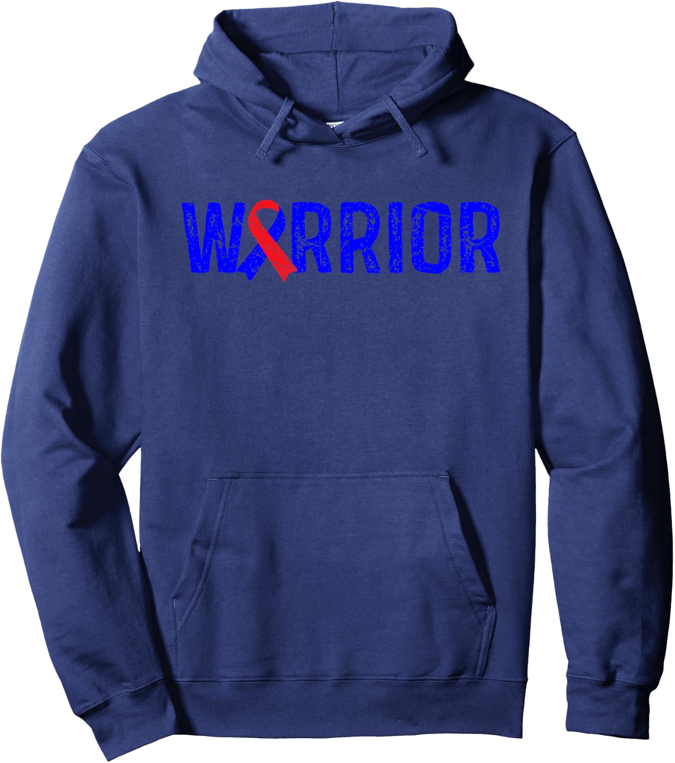 Warrior Noonan Syndrome Awareness Hoodie - Hoodie | Navy