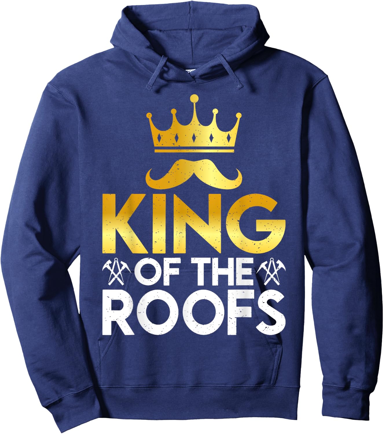 King of the Roofs Roofing Hoodie - Hoodie | Navy