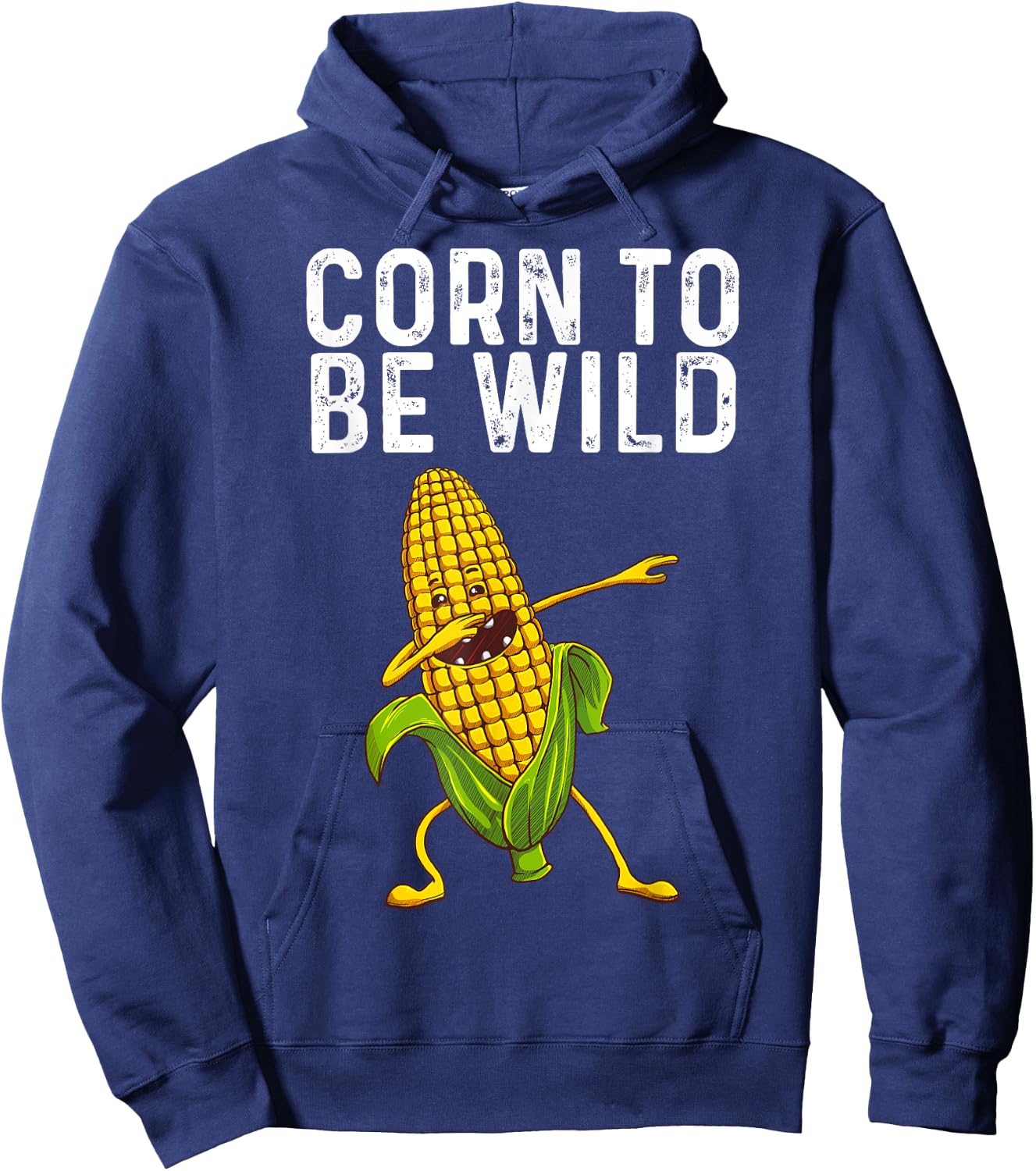 Funny Corn Gift Women Corn On The Cob Costume Farmer Hoodie - Hoodie | Navy
