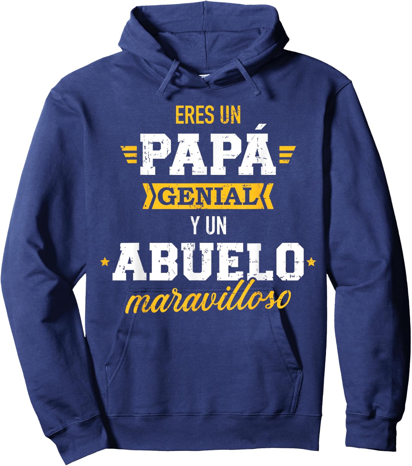 Eres un papá genial y un abuelo maravilloso Hoodie - Hoodie | Navy