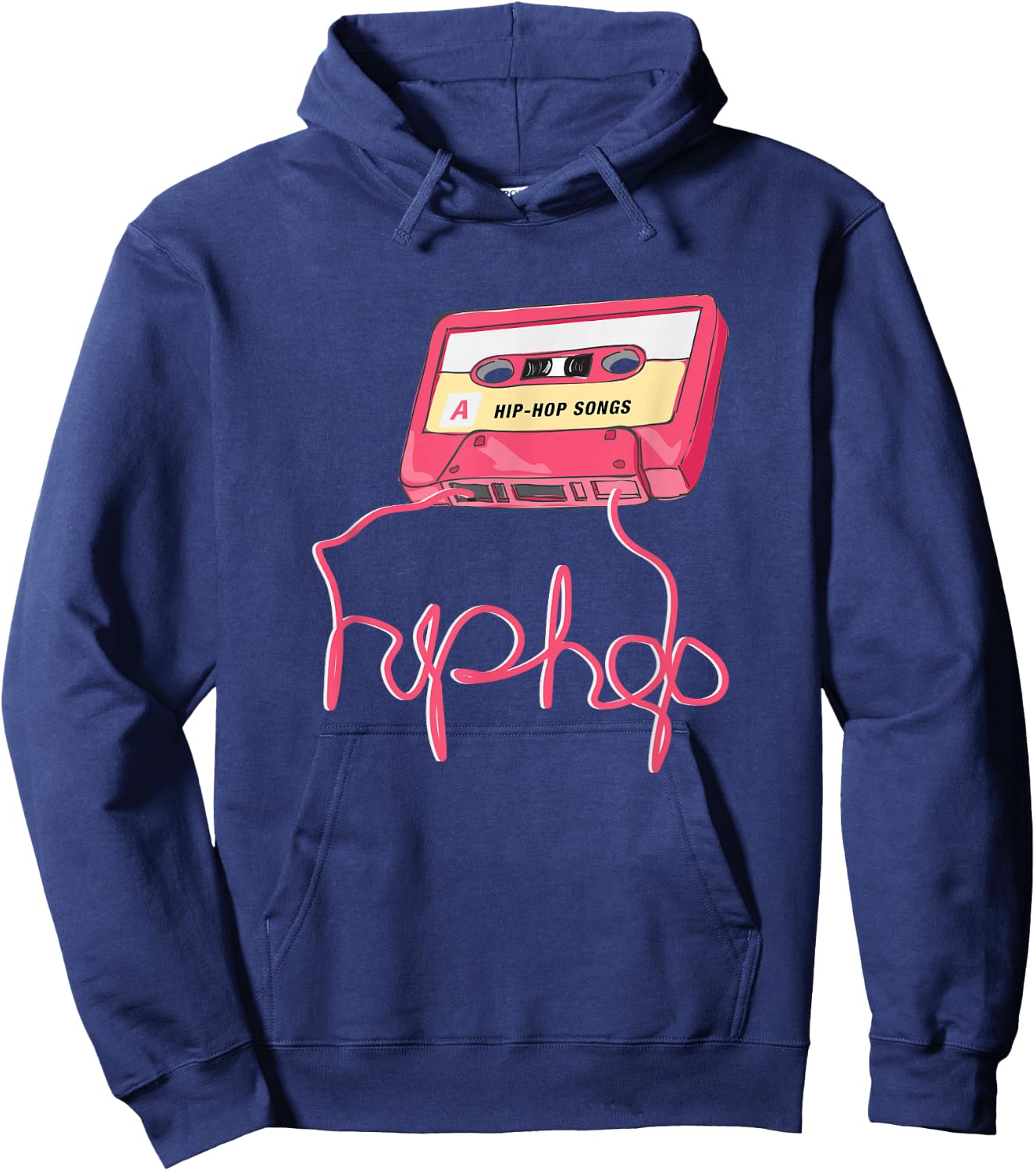 Hip Hop Cassette 90s Disco Street Dance Breake Dance Gift Hoodie - Hoodie | Navy