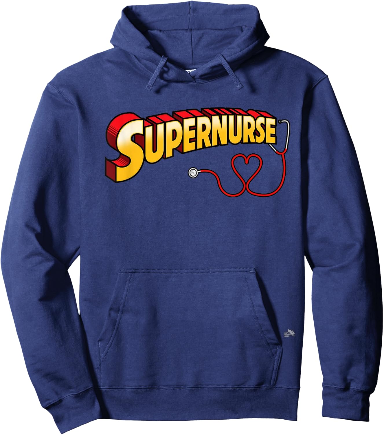 Super Nurse RN Superhero Registered Nurse Hero SuperNurse Hoodie - Hoodie | Navy