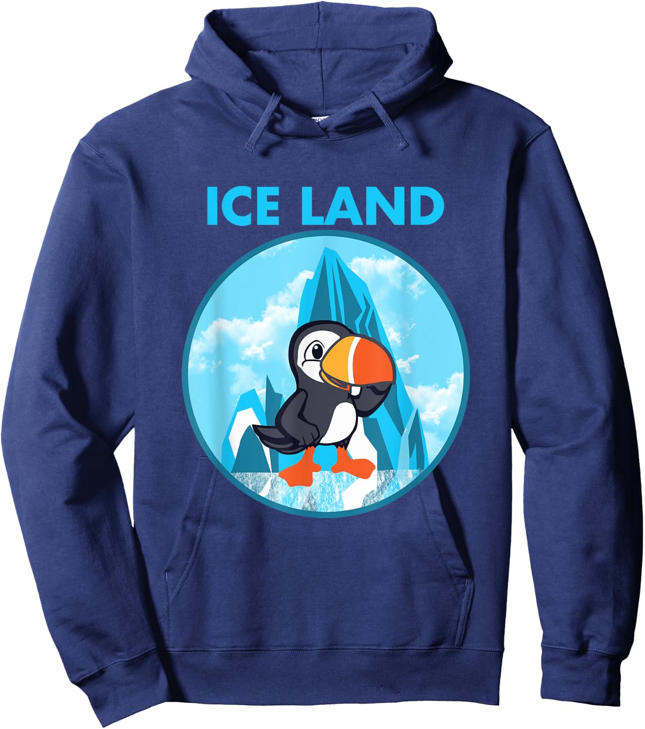 Puffin Iceland Hoodie - Hoodie | Navy