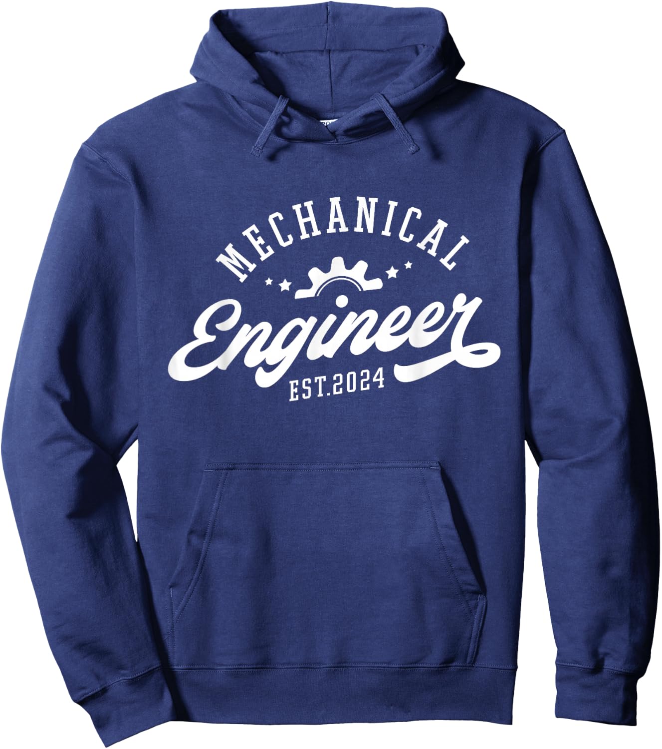 Mechanical Engineer Est 2024 Mechanical Engineer Graduation Hoodie - Hoodie | Navy