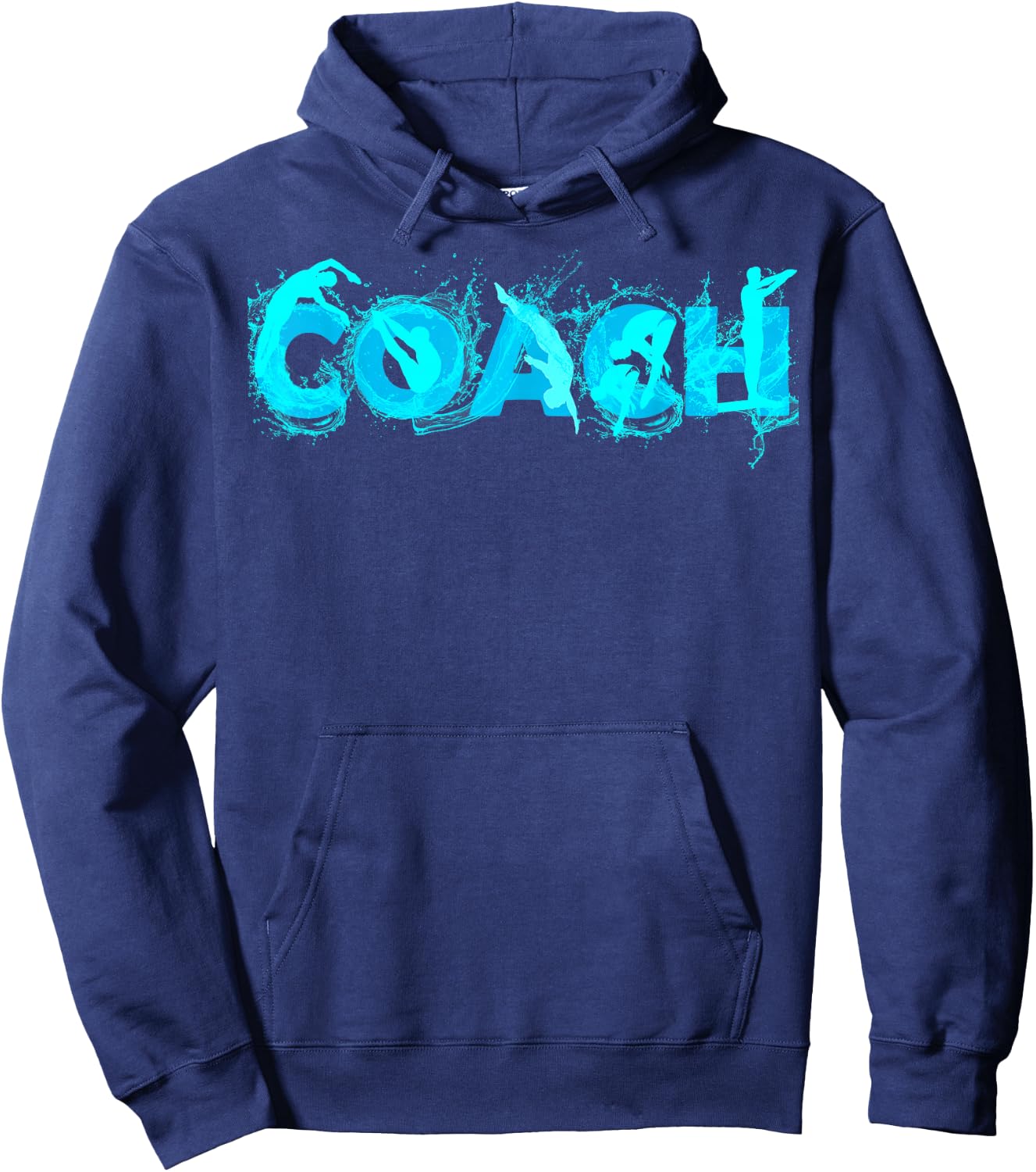 Platform Diving Coach Gift Springboard Diving Trainer Hoodie - Hoodie | Navy