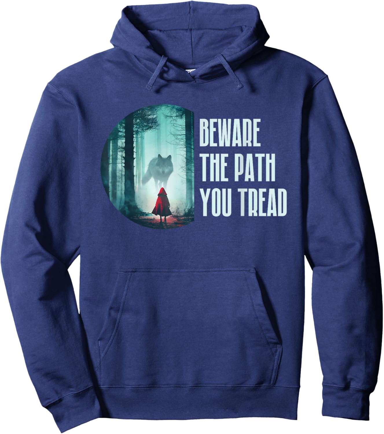Little Red Riding Hood - Brothers Grimm Fairy Tales Hoodie - Hoodie | Navy