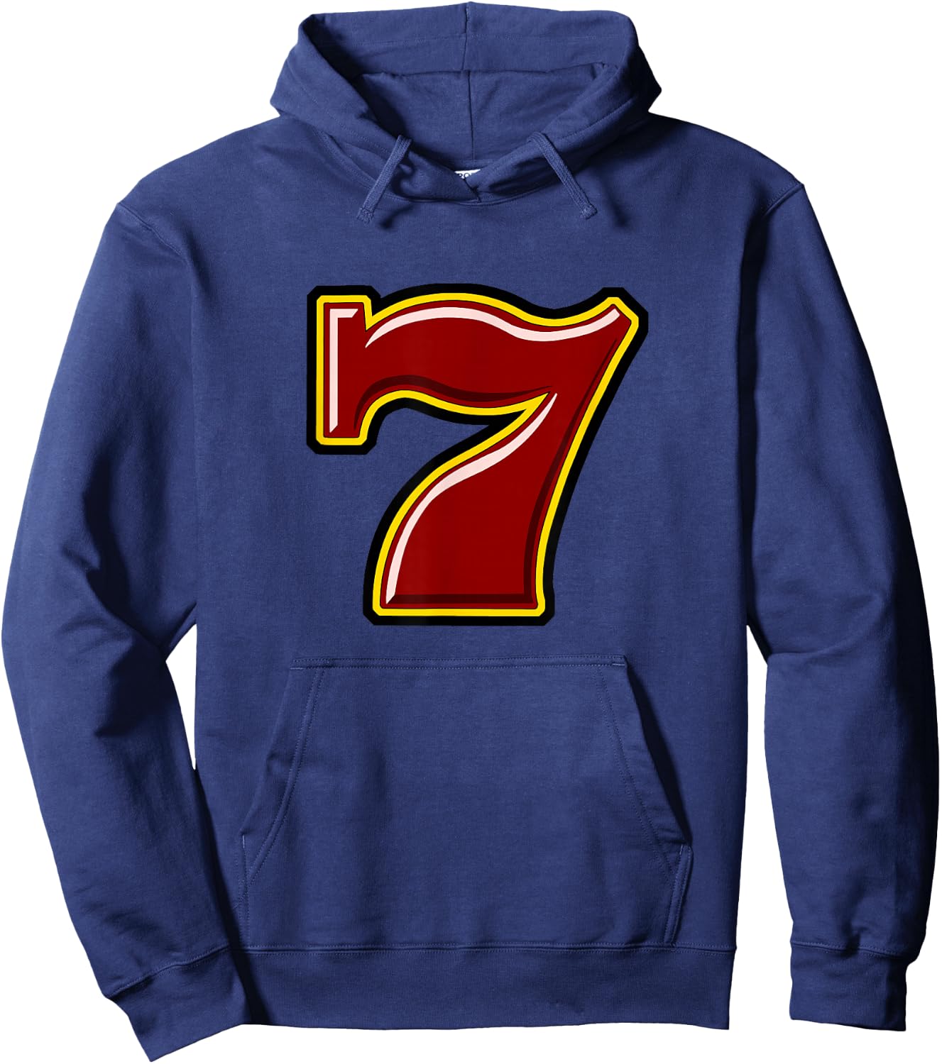 Lucky number seven Hoodie - Hoodie | Navy