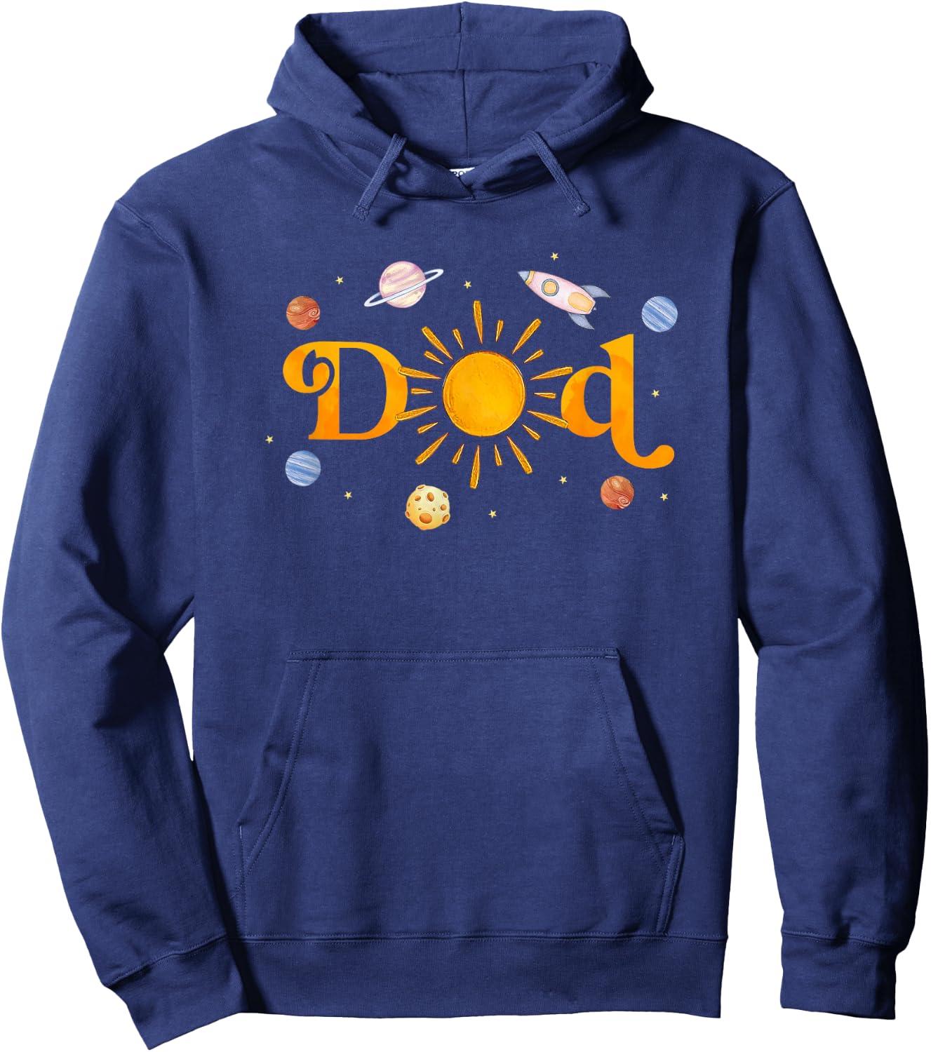 Dad of The Birthday First Trip Around The Sun Bday Boy Hoodie - Hoodie | Navy