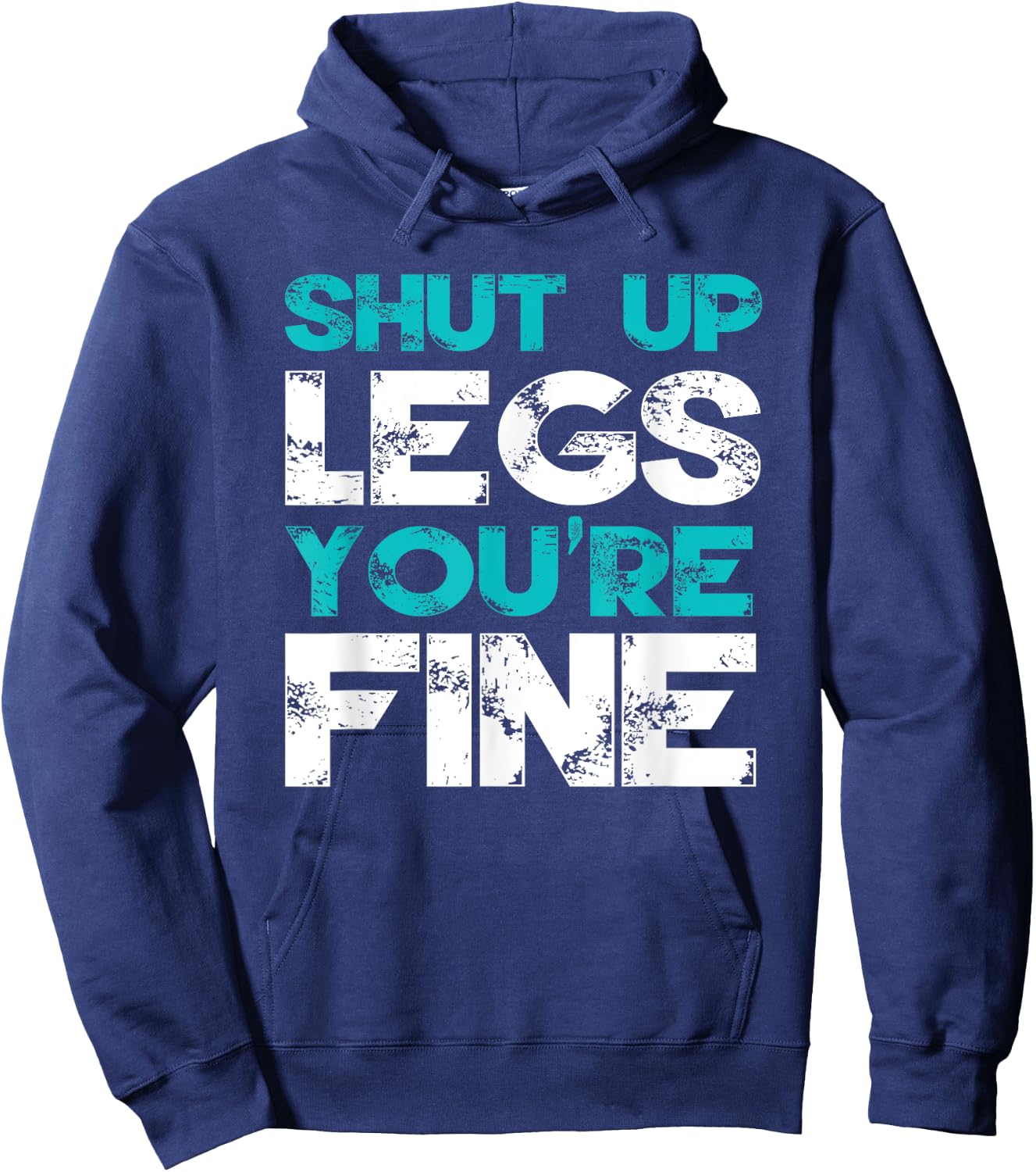 Bodybuilding Funny Workout Quote Weightlifting Exercise Gym Hoodie - Hoodie | Navy