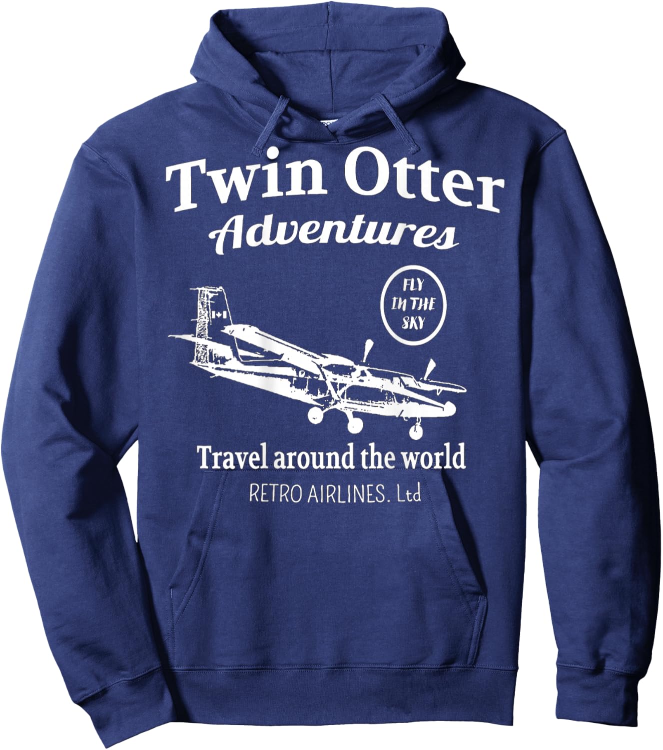 Twin Otter Adventures Hoodie - Hoodie | Navy