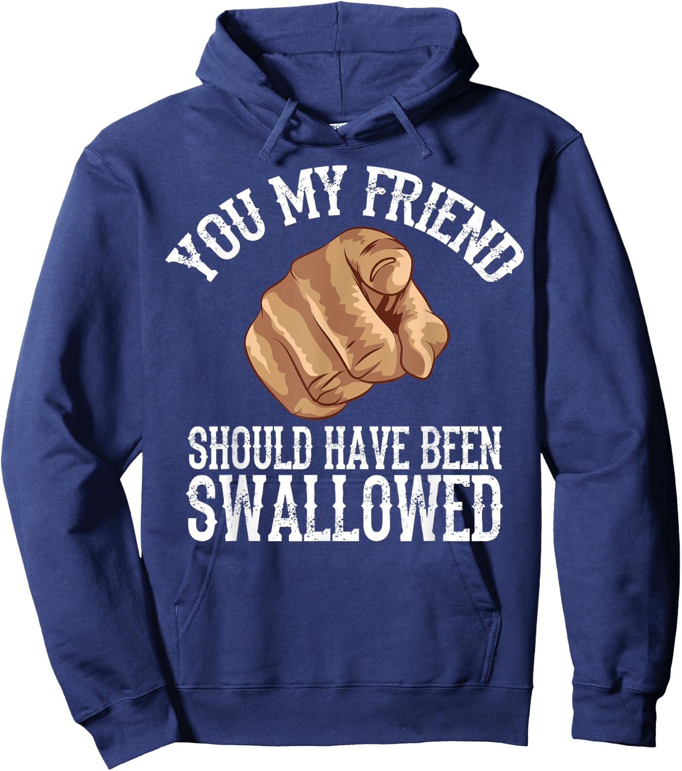 Funny Inappropriate Adult Humor Sarcastic Sex Gift Rude Gag Hoodie - Hoodie | Navy